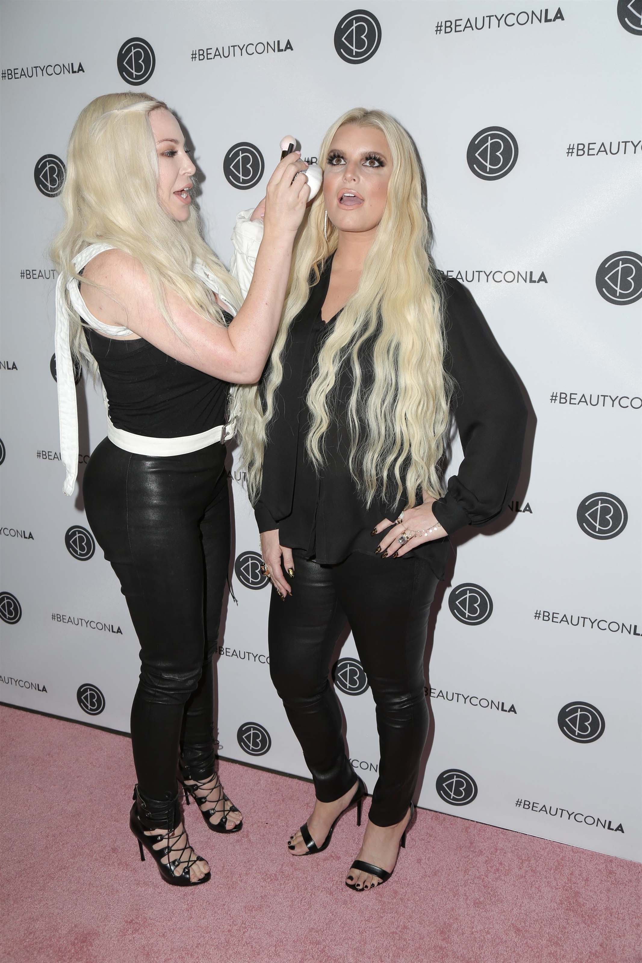 Jessica Simpson attends Beautycon Festival