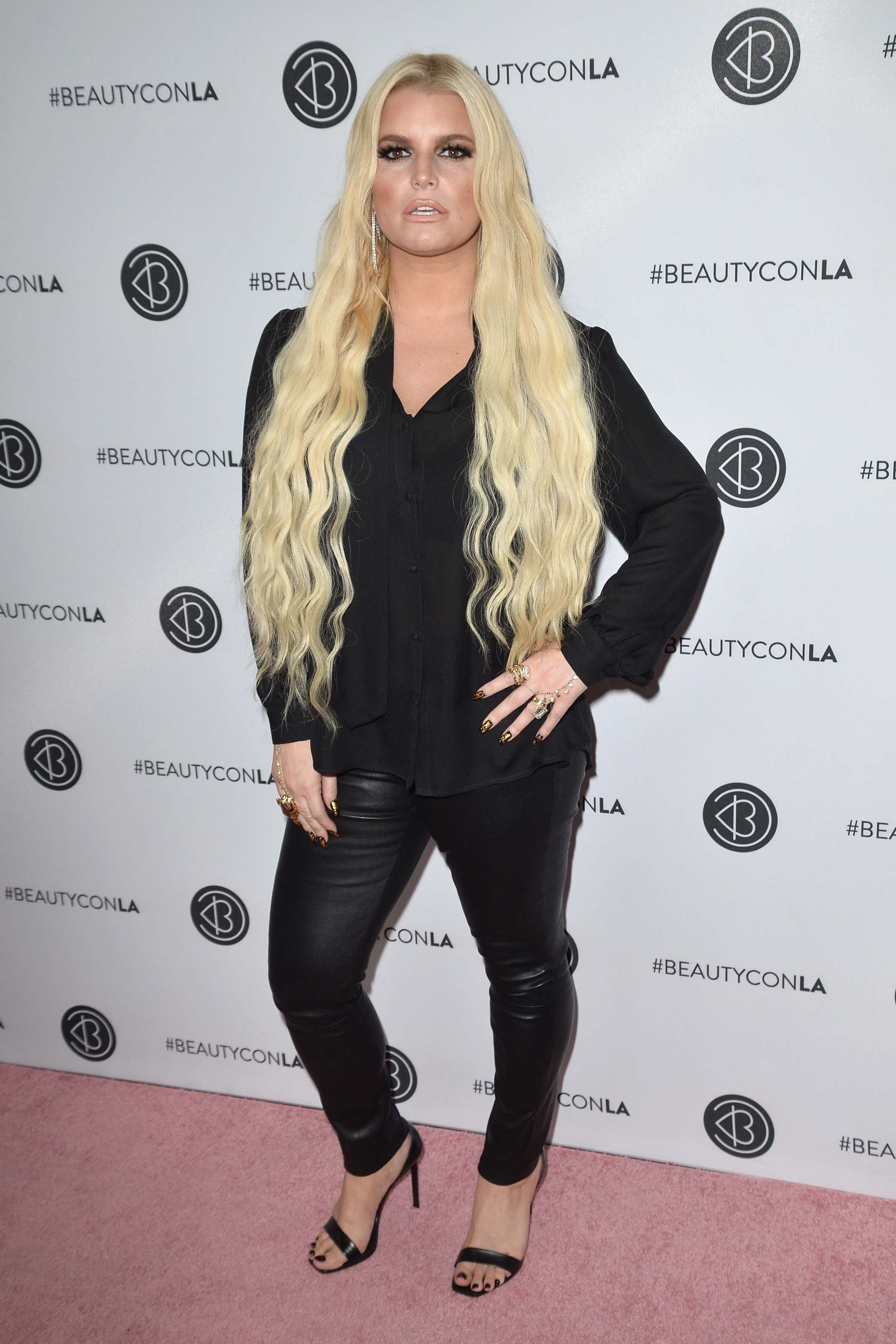 Jessica Simpson attends Beautycon Festival