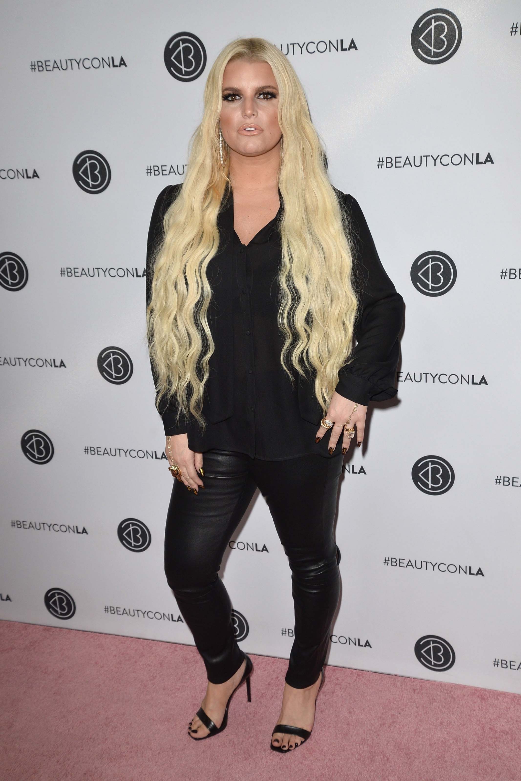 Jessica Simpson attends Beautycon Festival