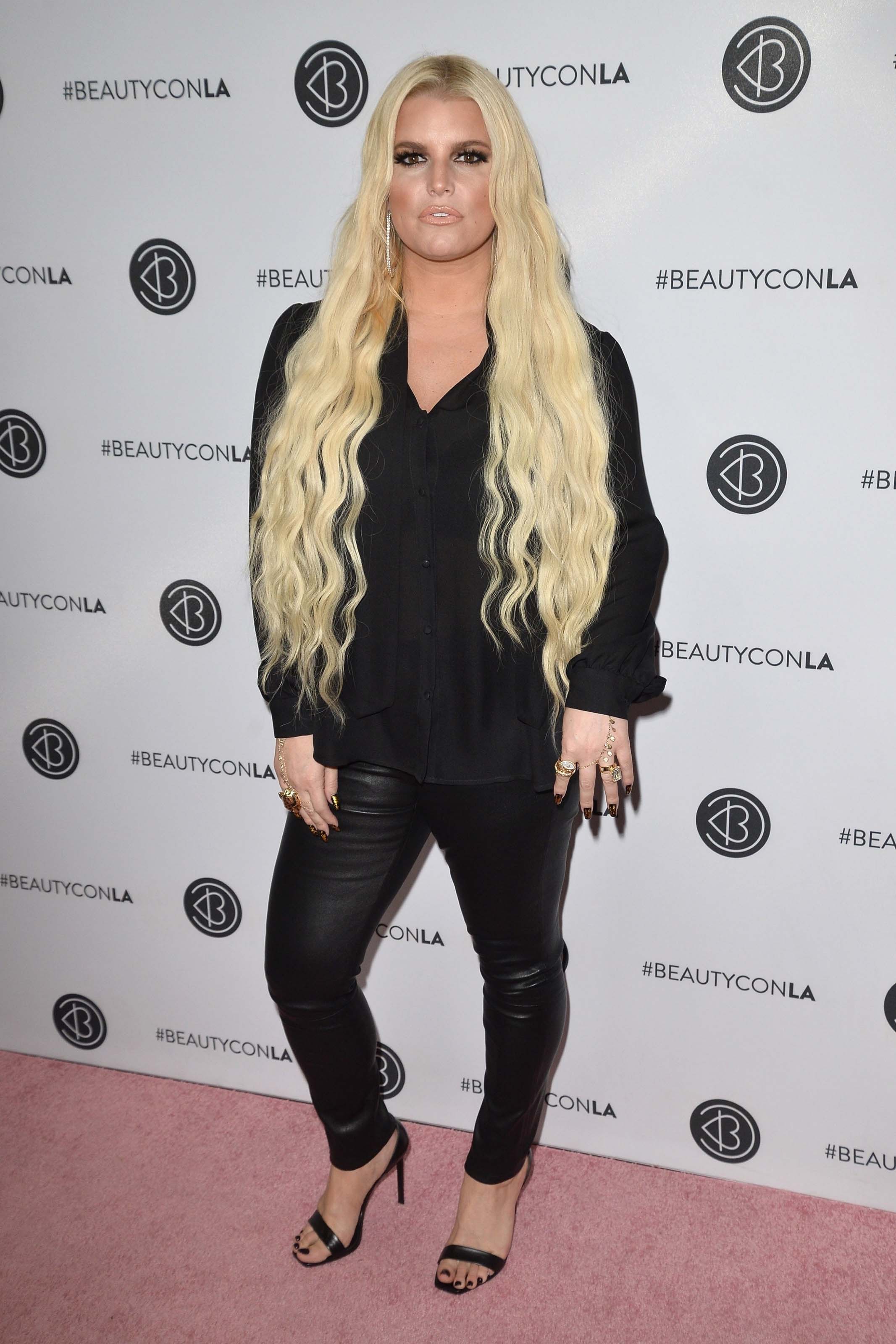 Jessica Simpson attends Beautycon Festival