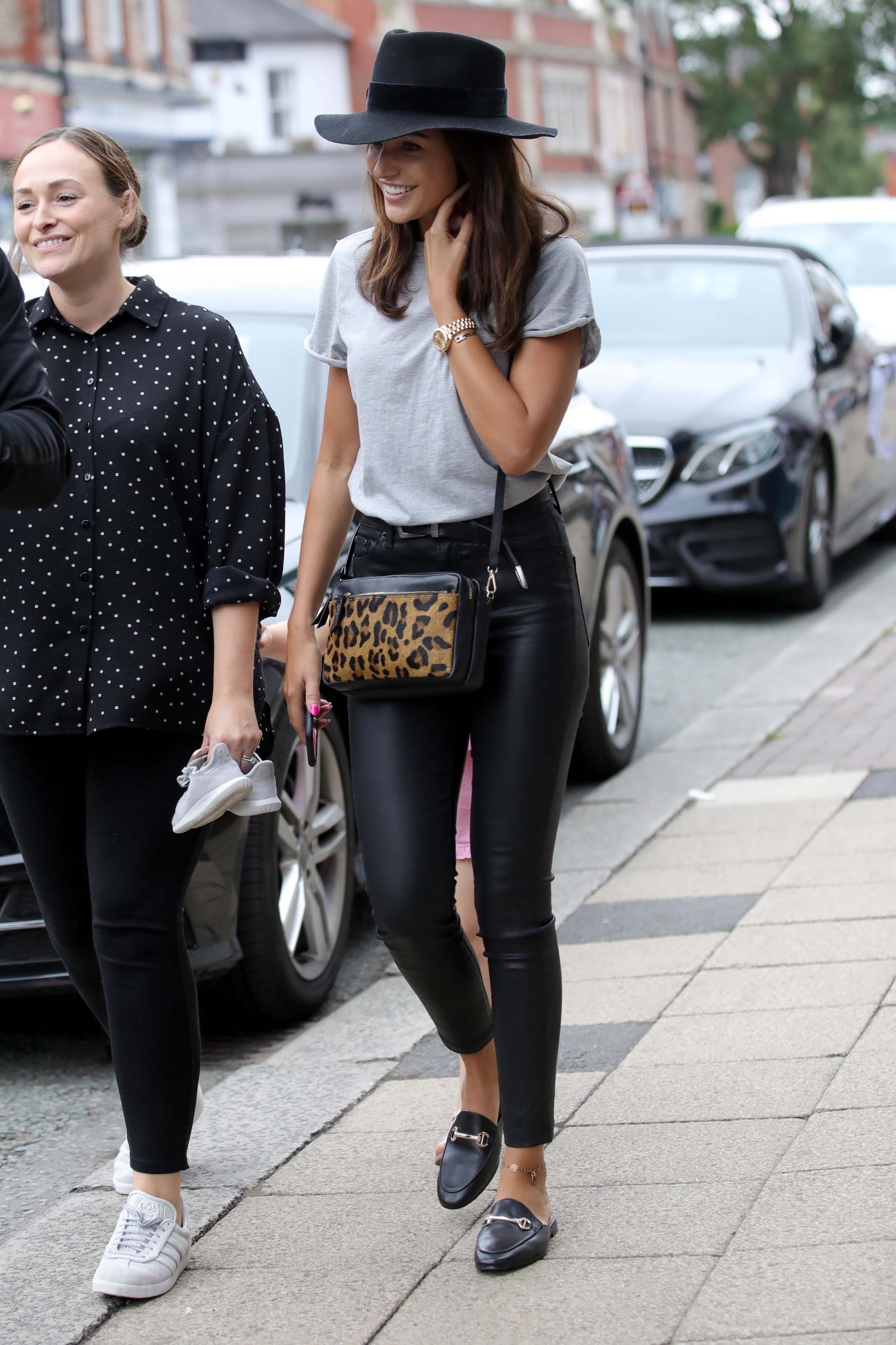 Michelle Keegan seen in Cheshire