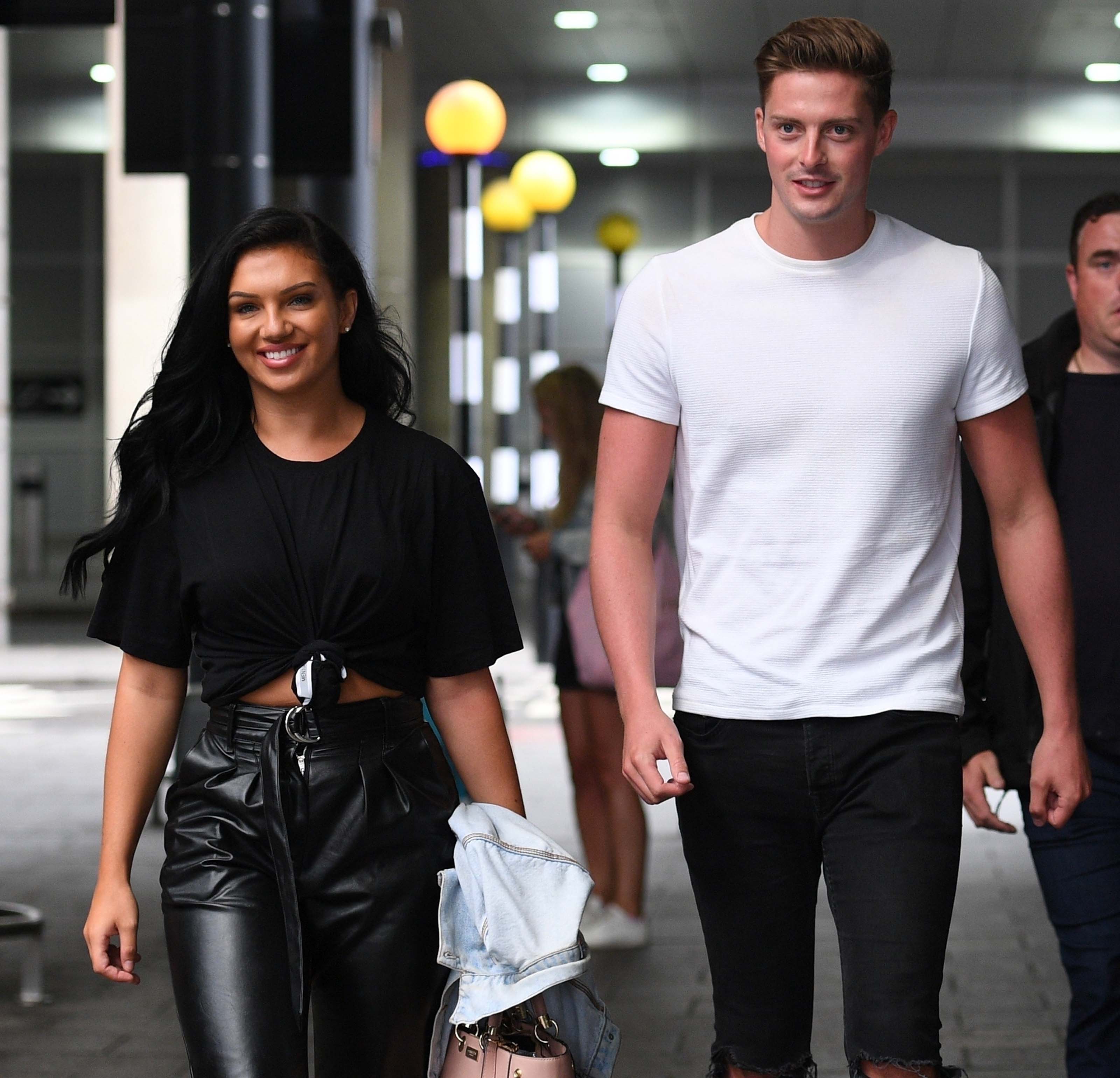 Alexandra Cane returns from Love Island