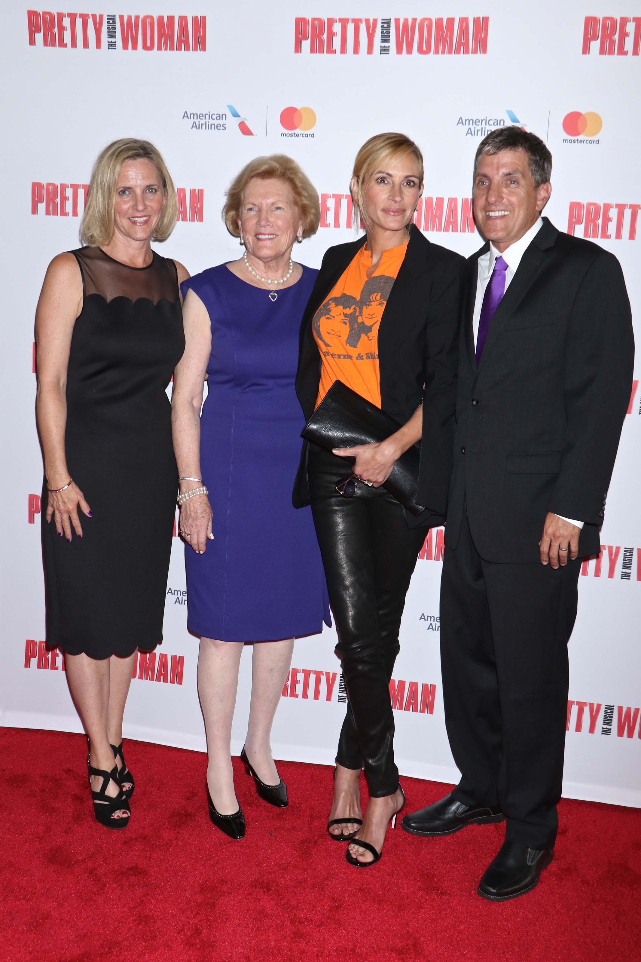 Julia Roberts attends Pretty Woman musical tribute performance