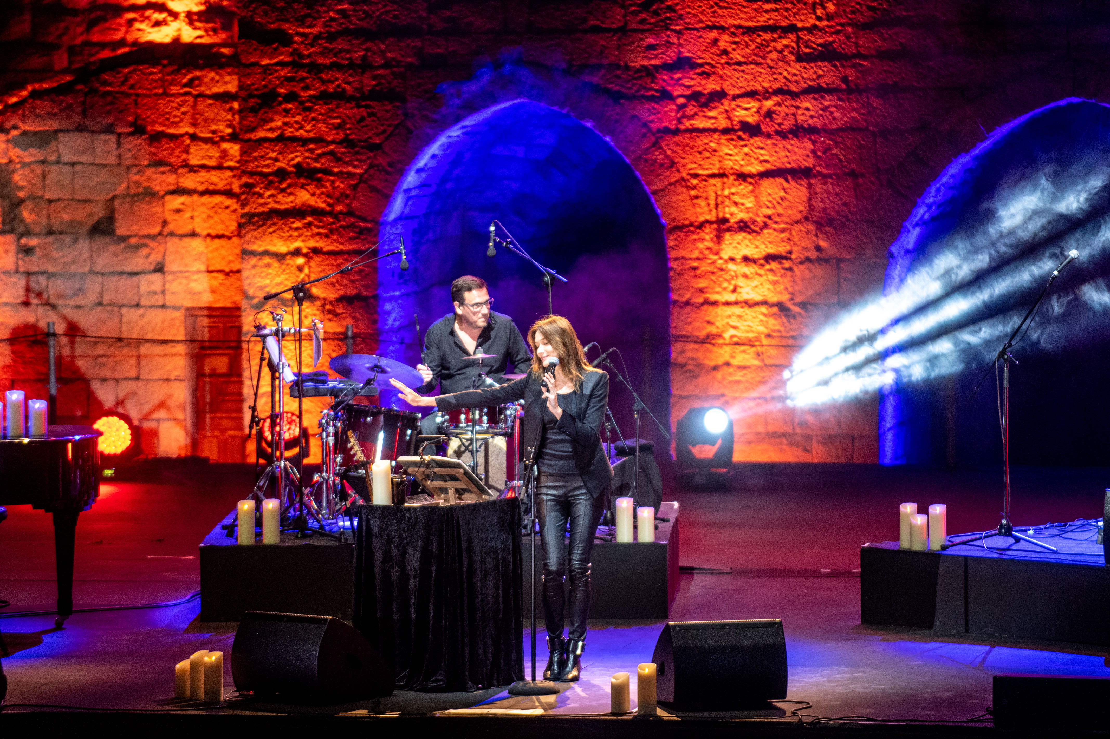 Carla Bruni Live In Concert At Beiteddine Palace