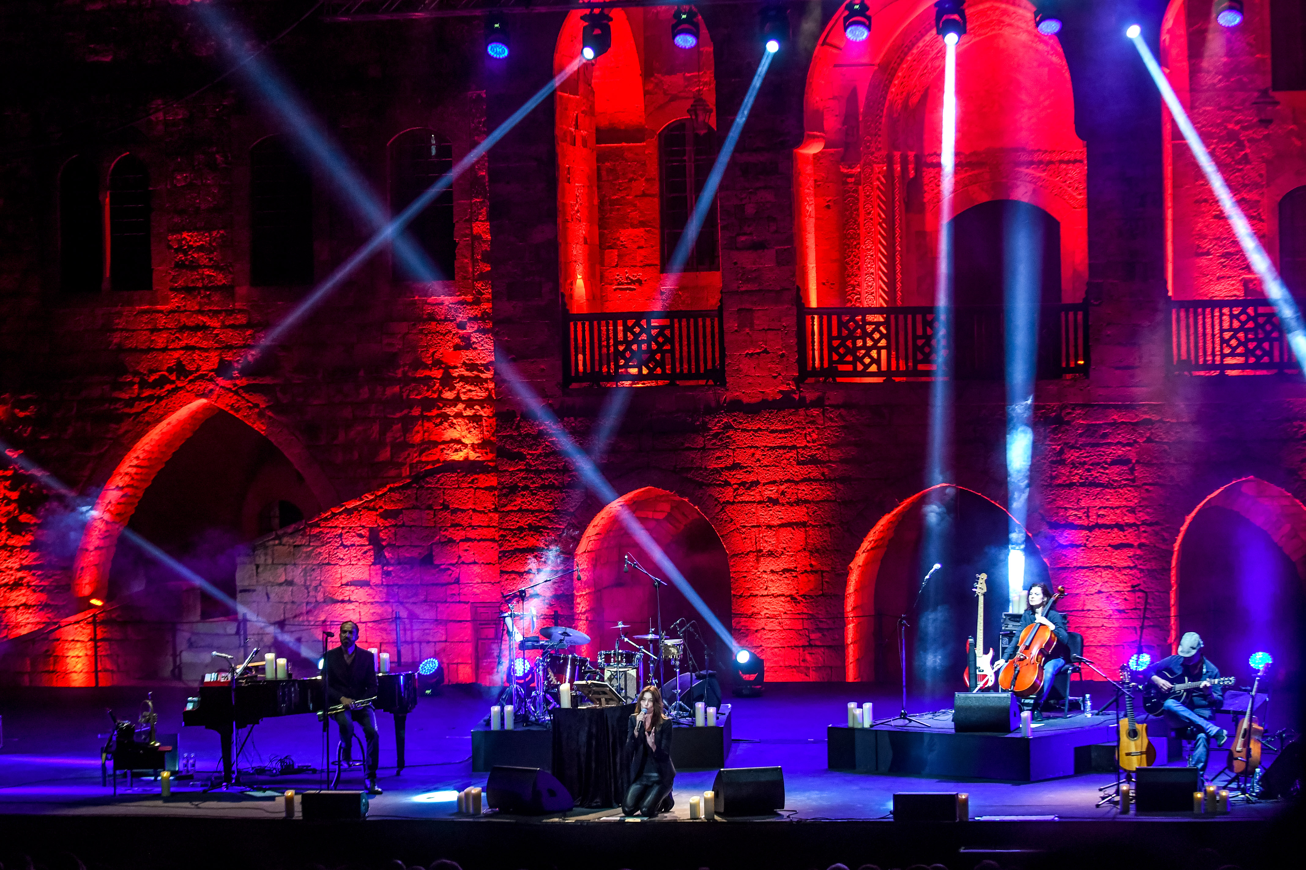 Carla Bruni Live In Concert At Beiteddine Palace