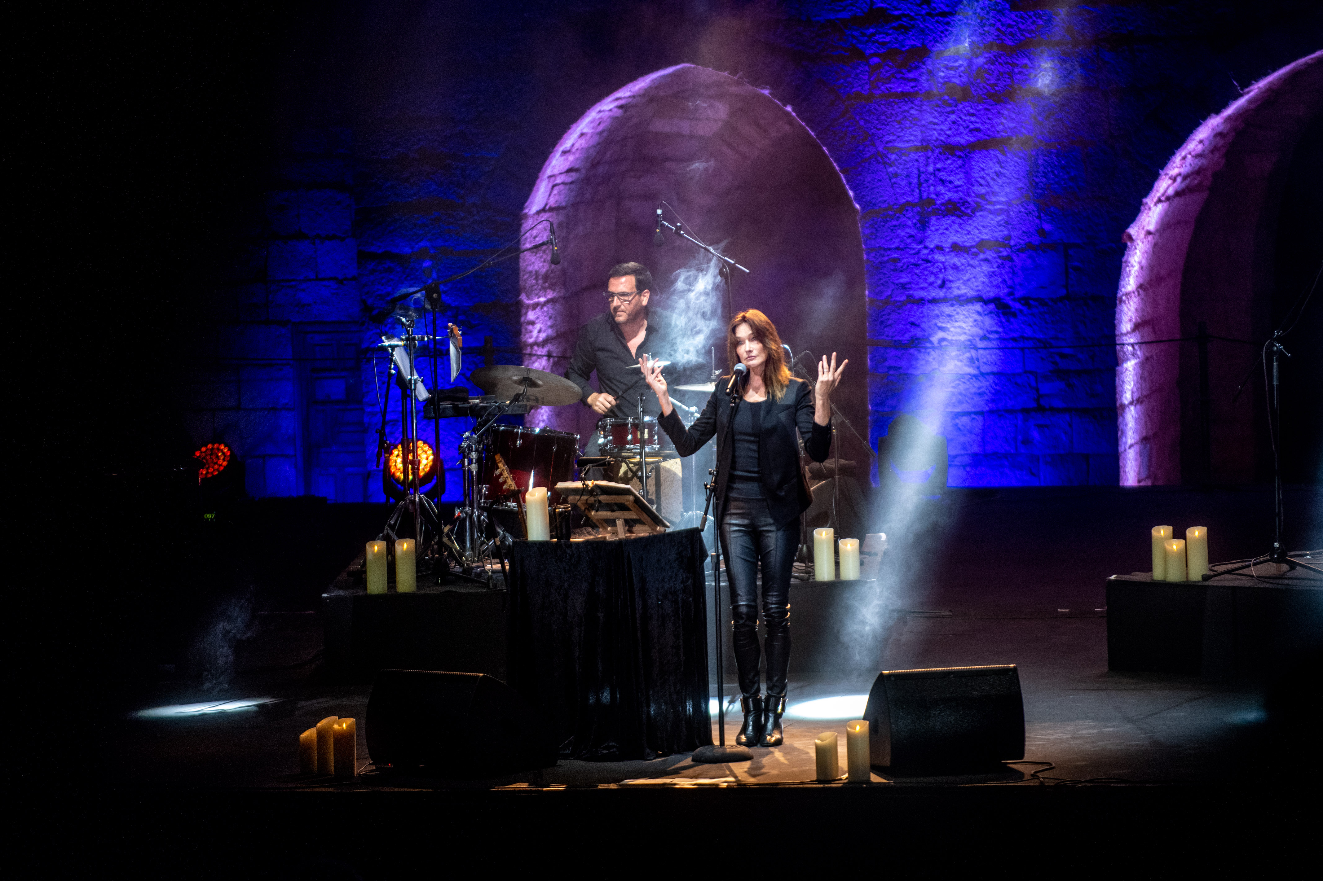 Carla Bruni Live In Concert At Beiteddine Palace