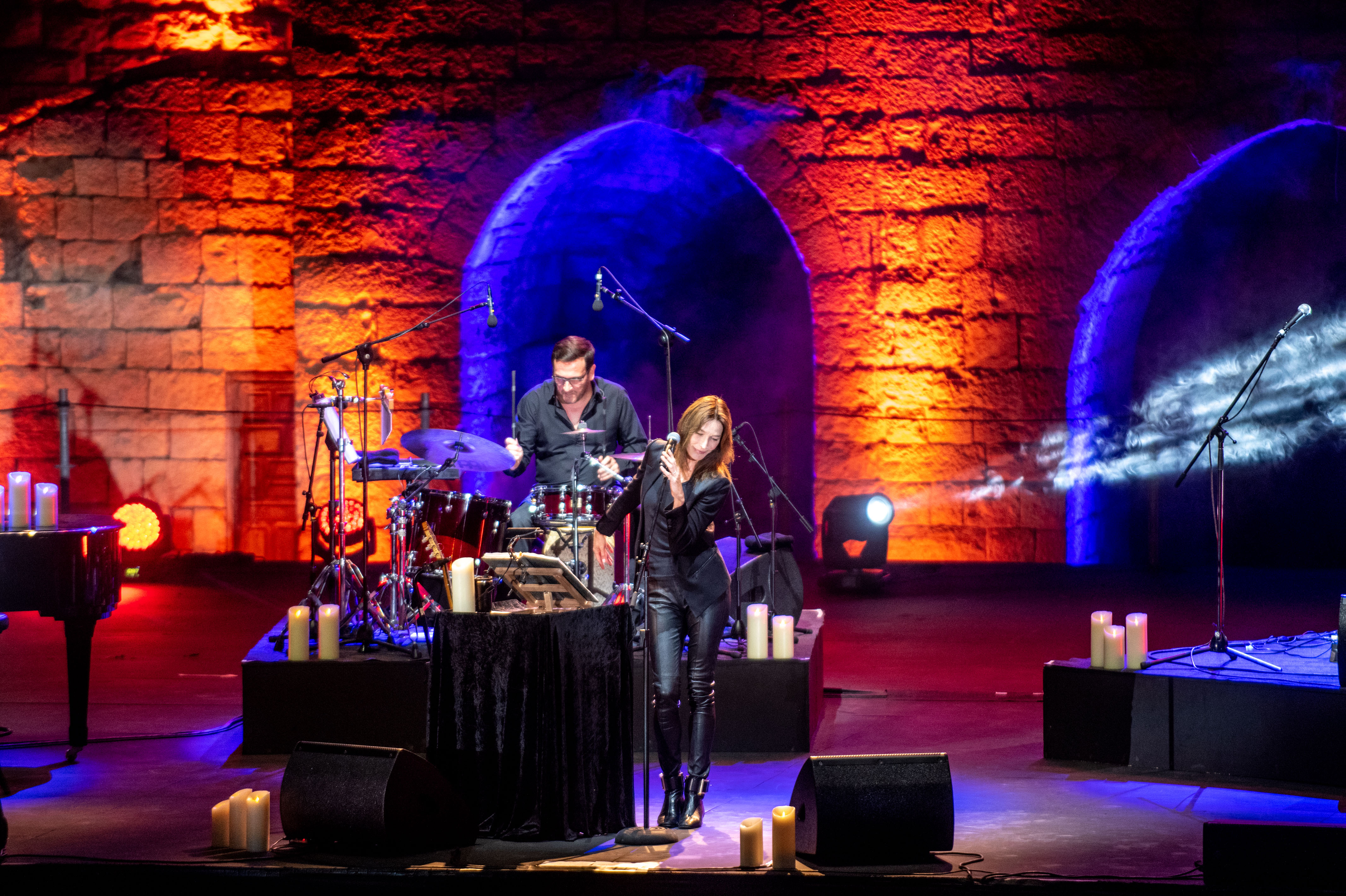 Carla Bruni Live In Concert At Beiteddine Palace