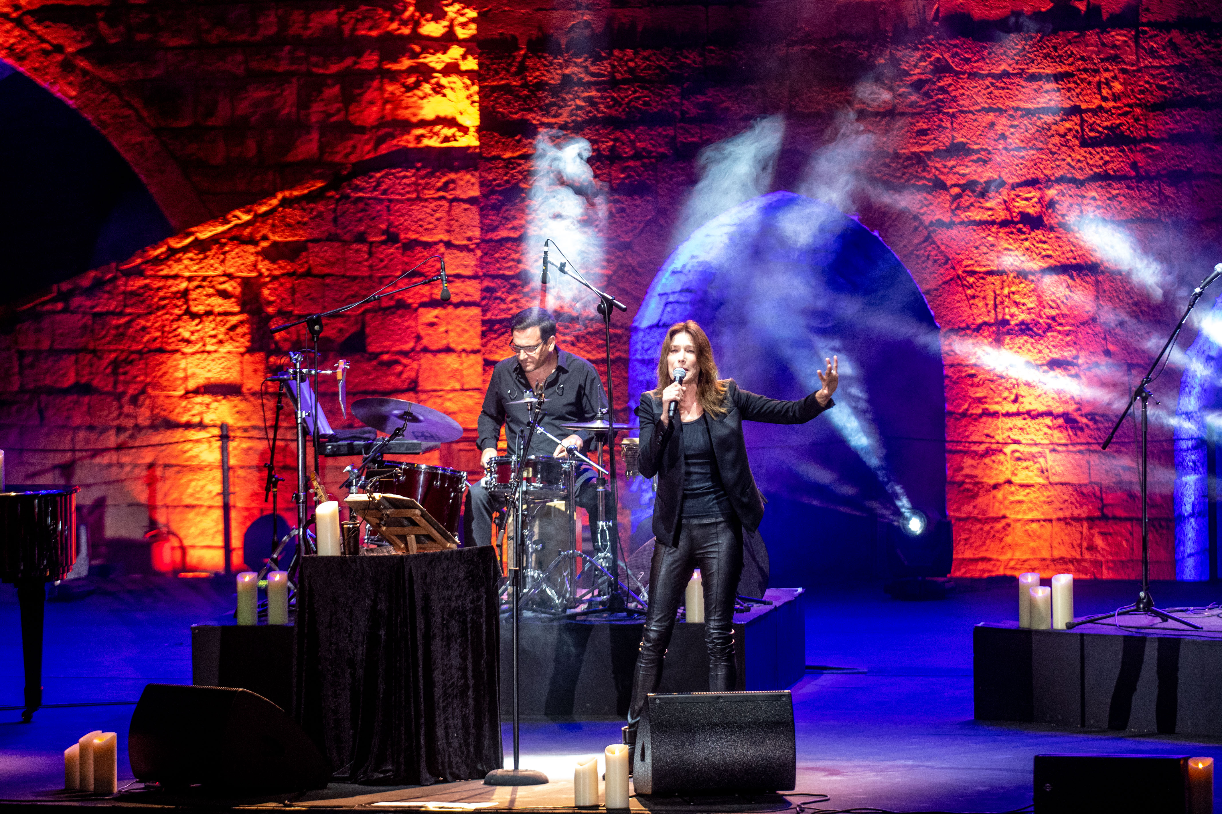 Carla Bruni Live In Concert At Beiteddine Palace