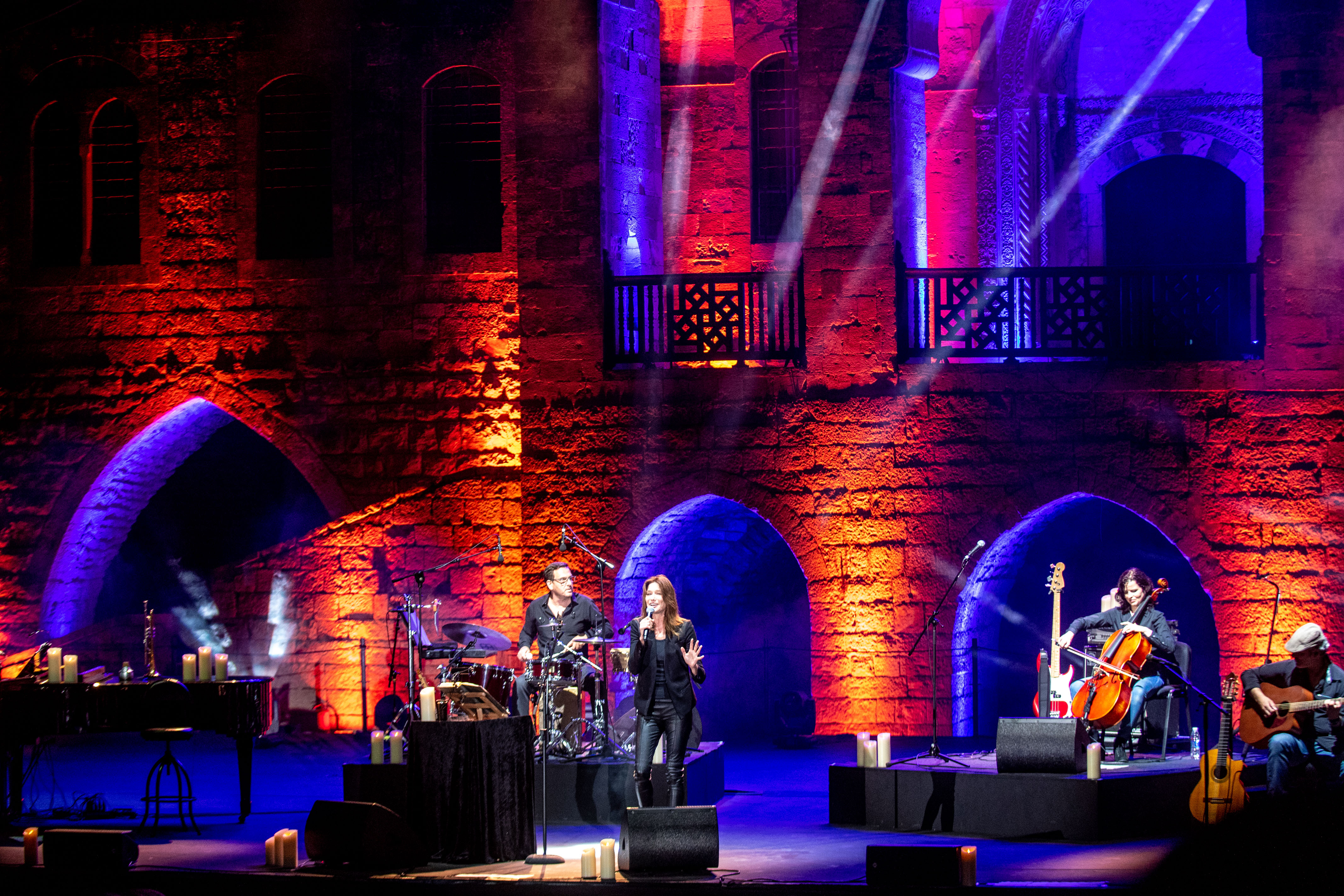 Carla Bruni Live In Concert At Beiteddine Palace