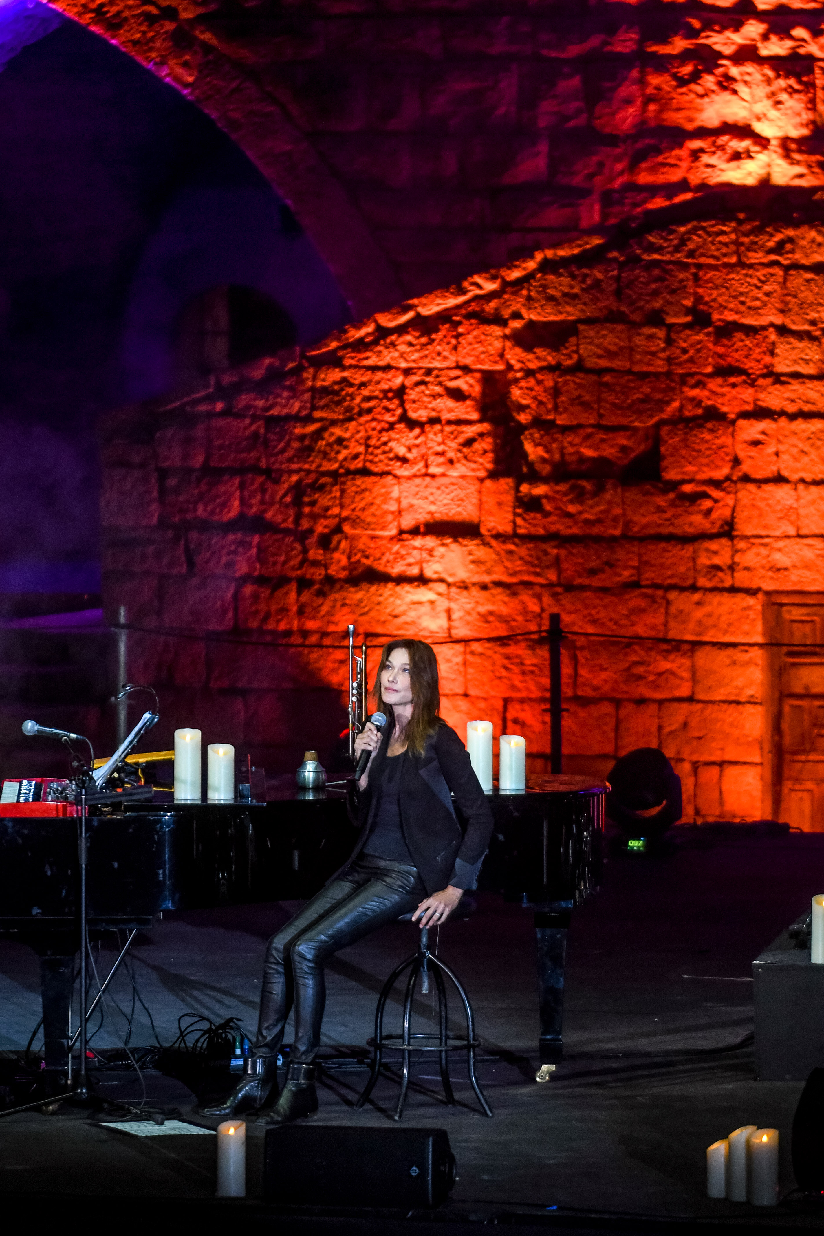 Carla Bruni Live In Concert At Beiteddine Palace