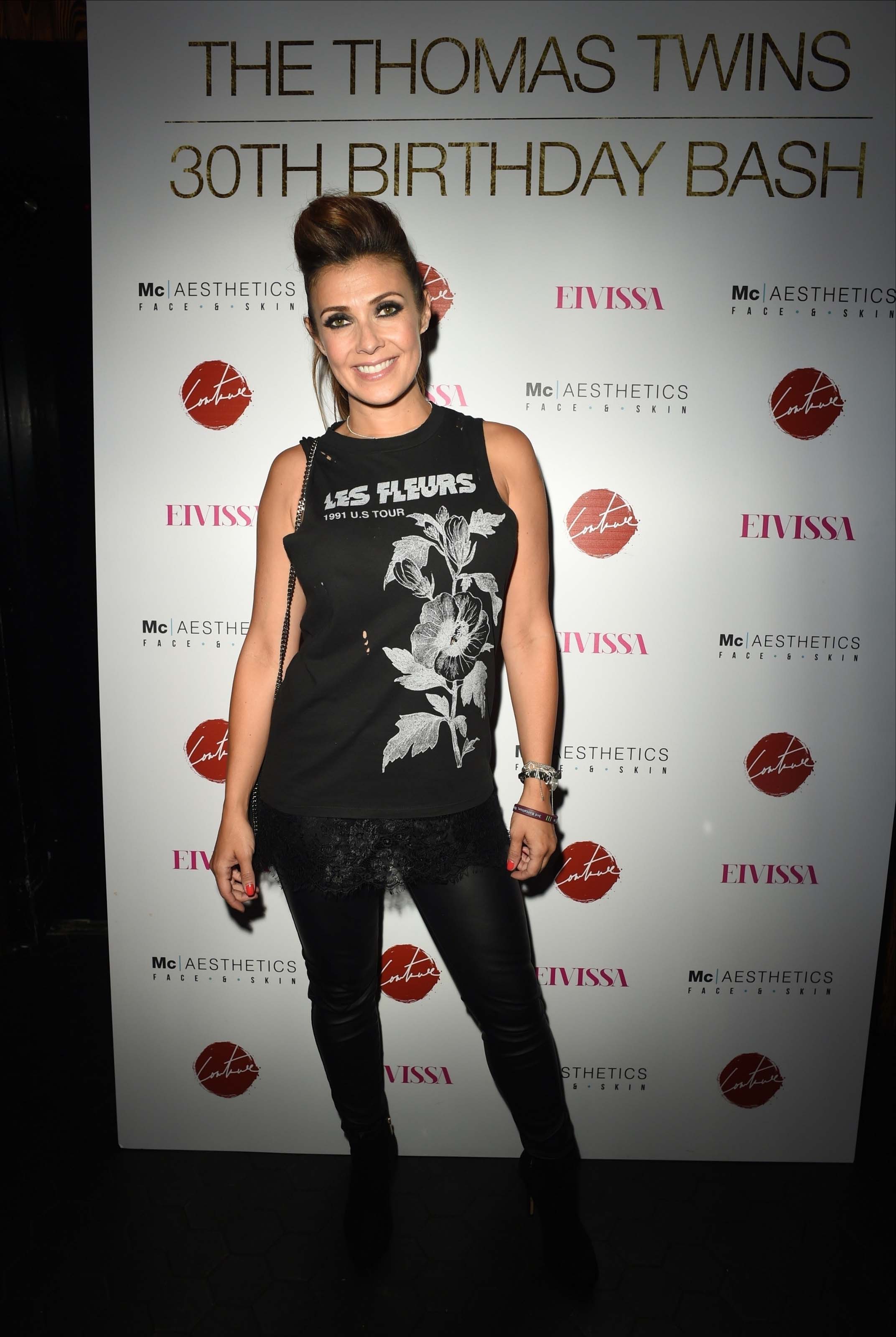 Kym Marsh attends The Thomas Twins 30th Birthday Party