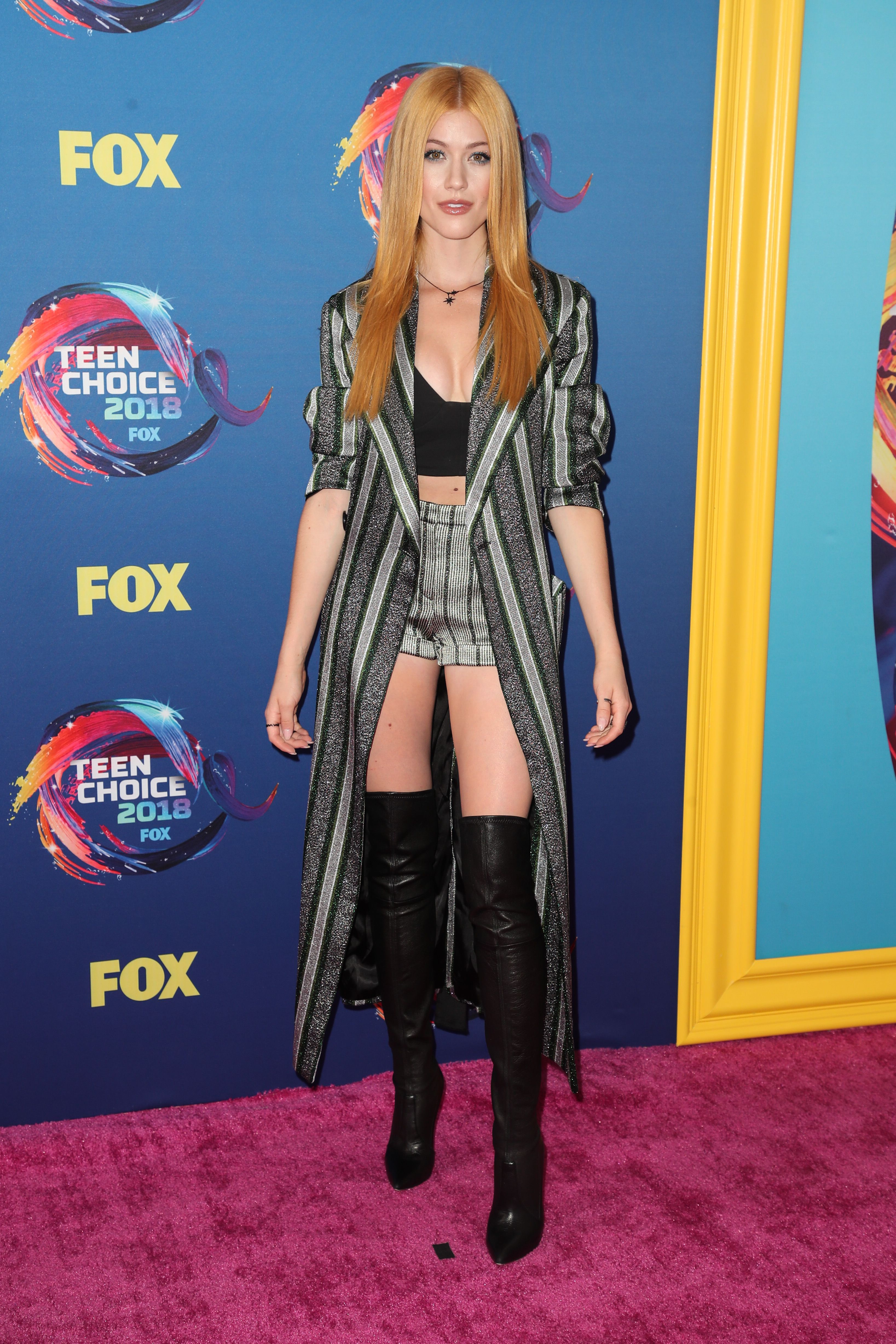 Katherine McNamara attends Teen Choice Awards