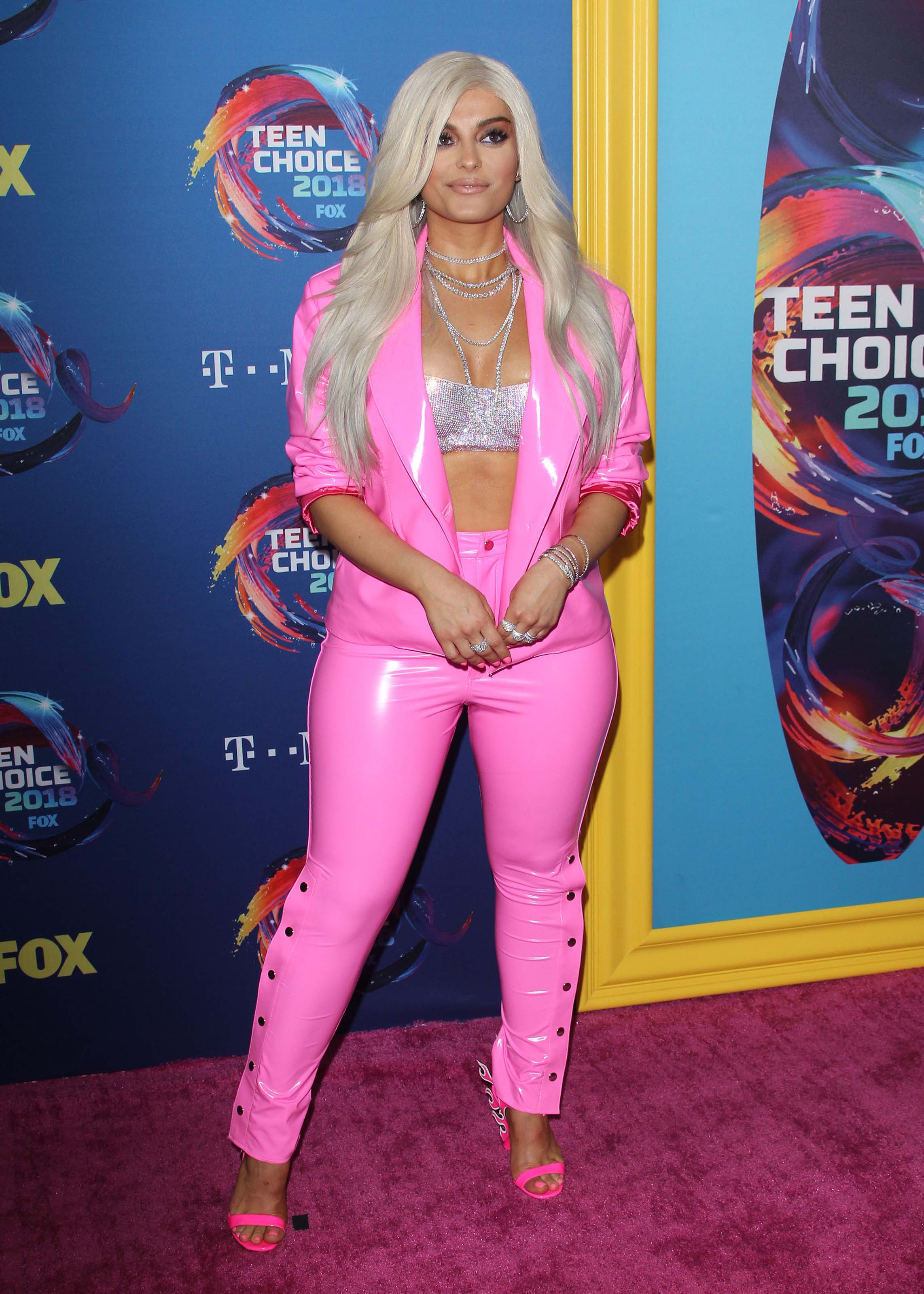 Bebe Rexha attends Teen Choice Awards 2018