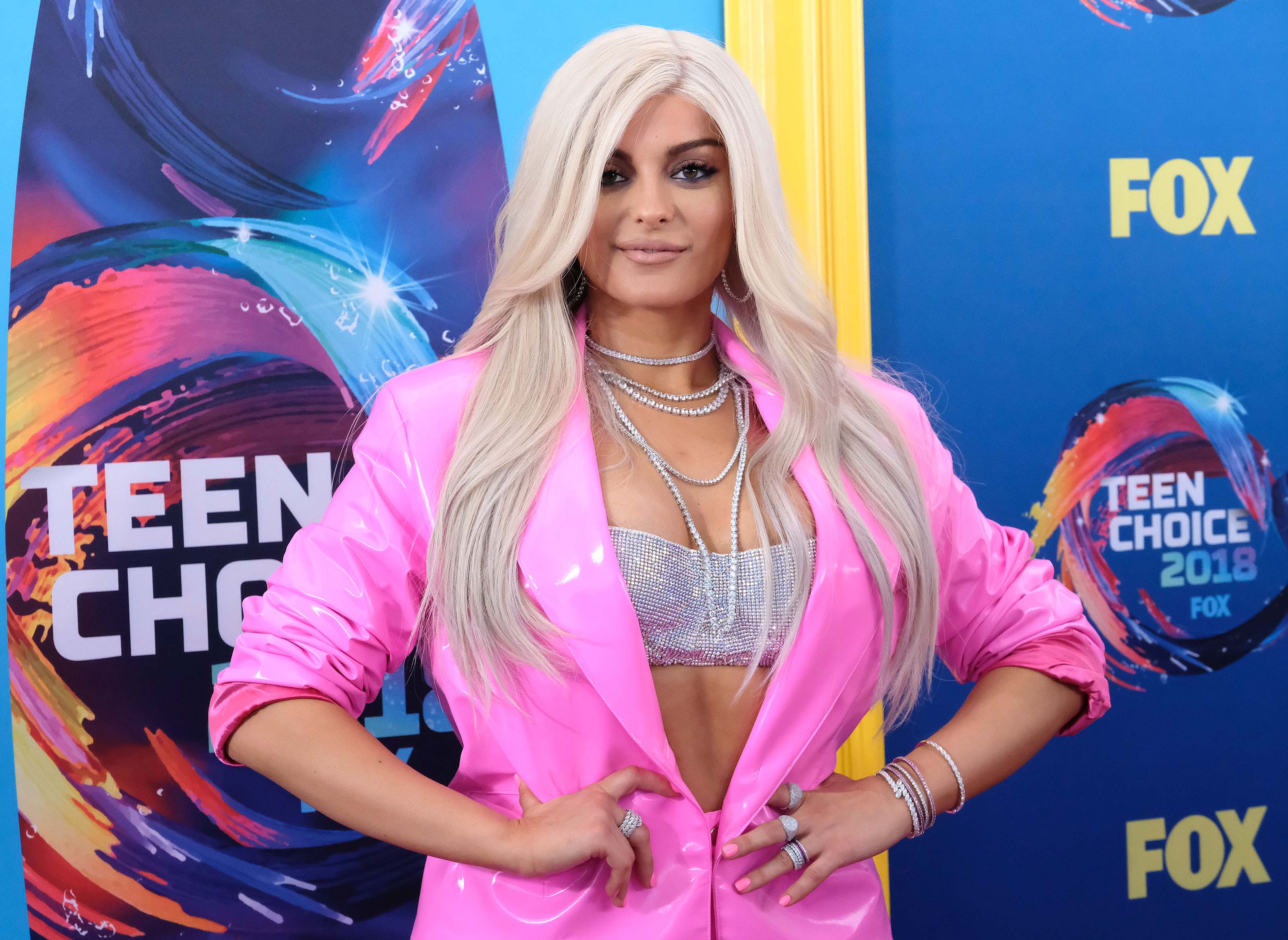 Bebe Rexha attends Teen Choice Awards 2018