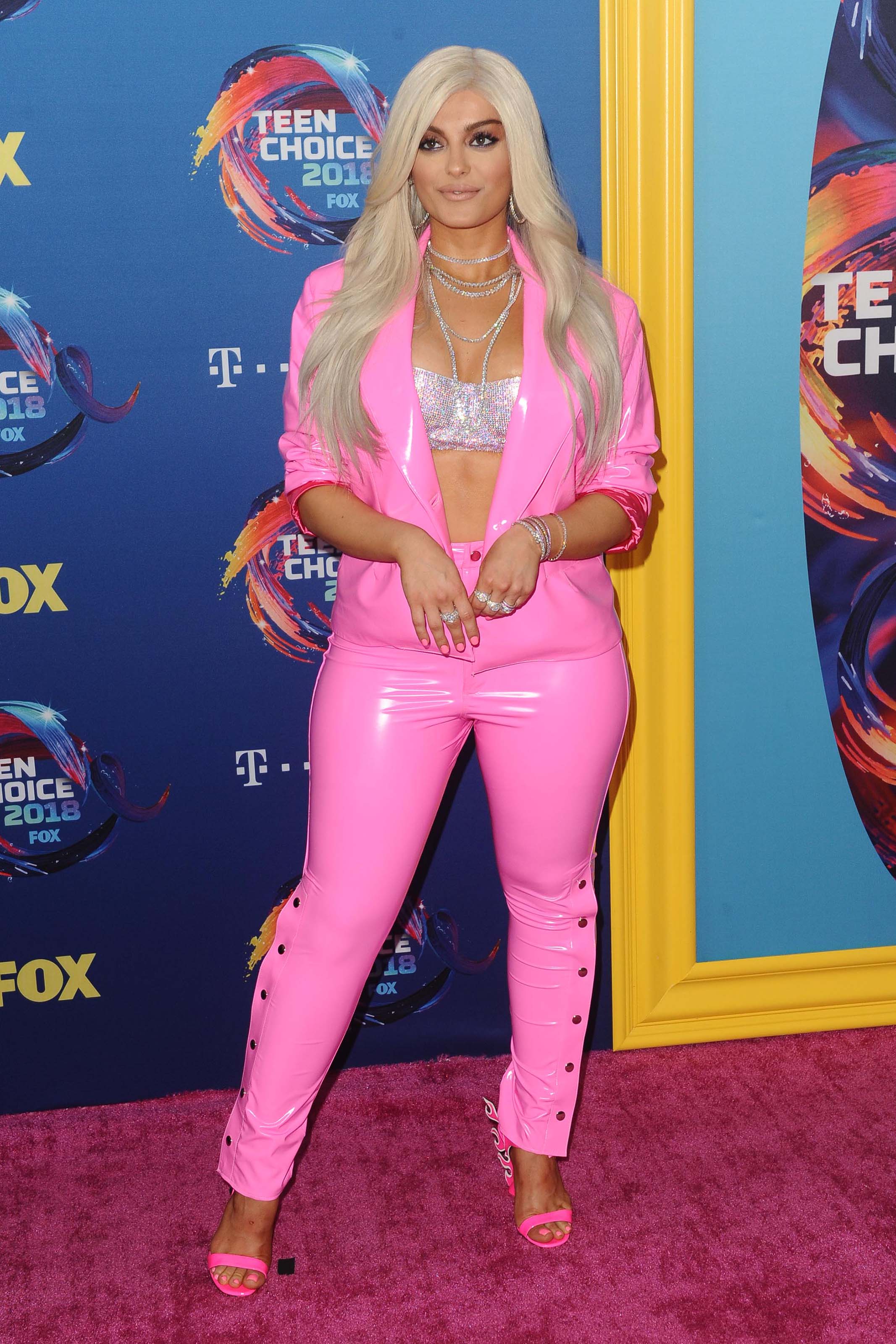 Bebe Rexha attends Teen Choice Awards 2018