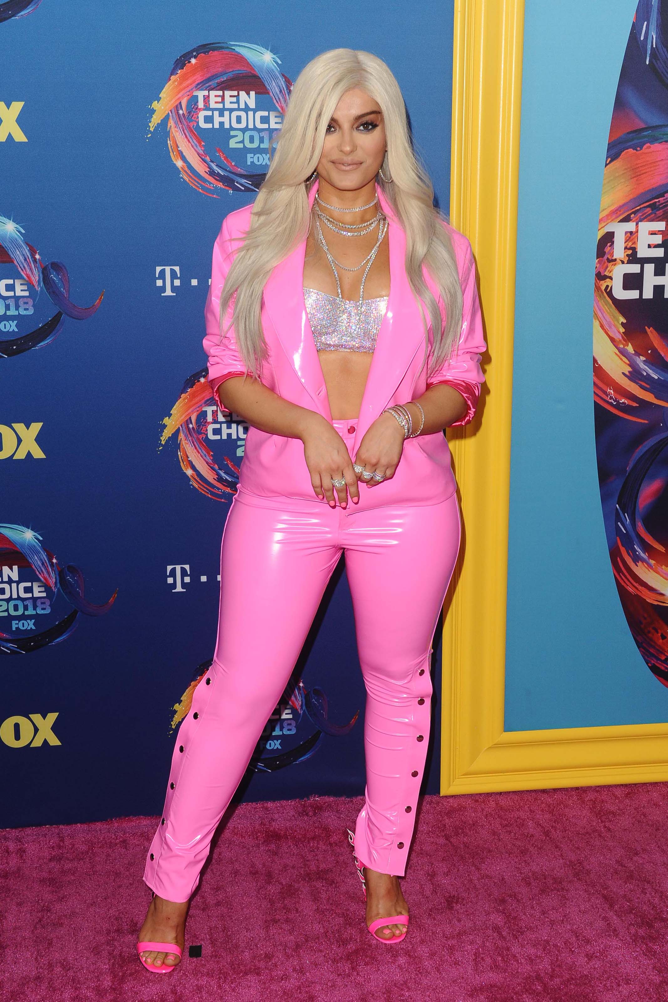 Bebe Rexha attends Teen Choice Awards 2018