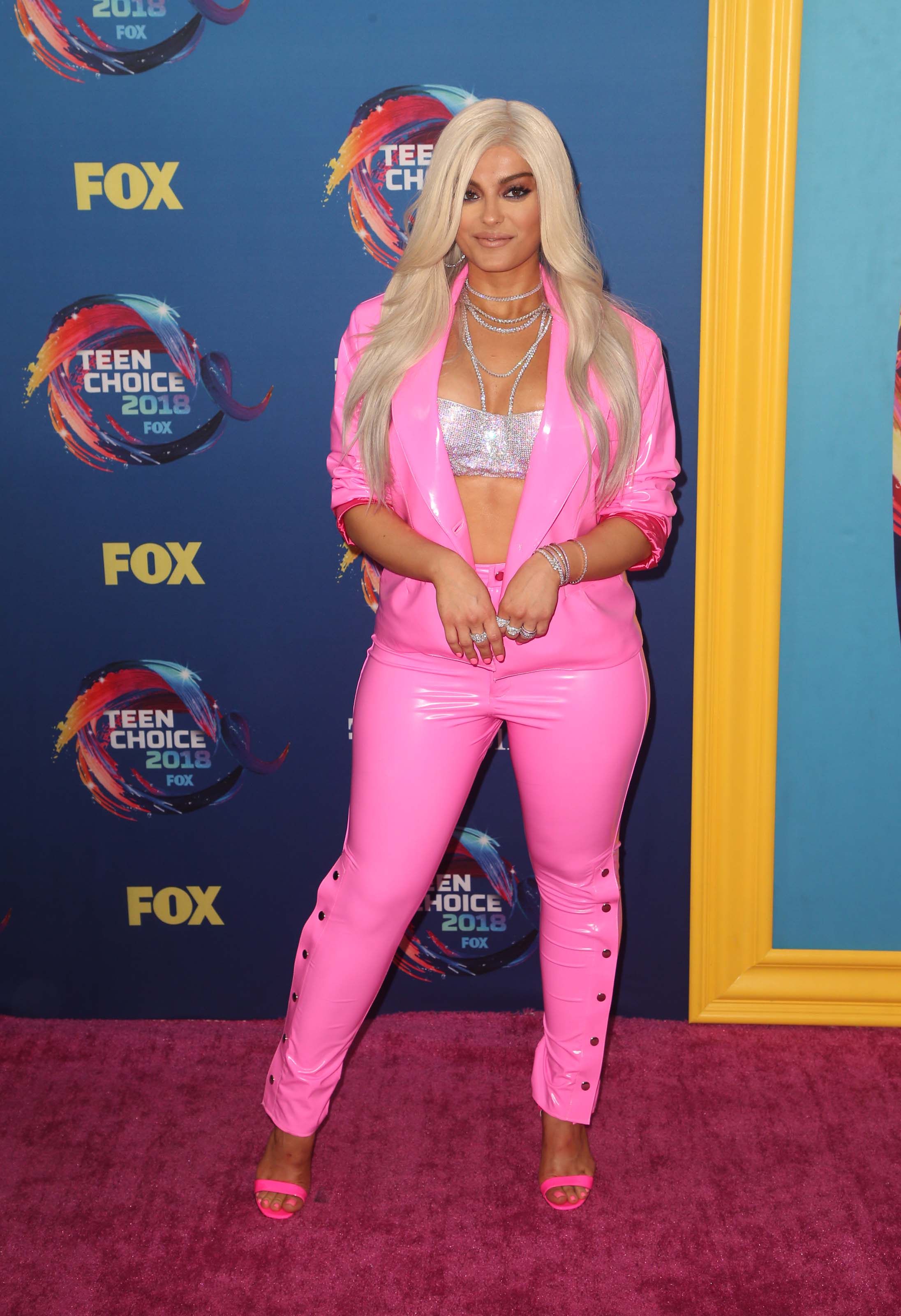 Bebe Rexha attends Teen Choice Awards 2018