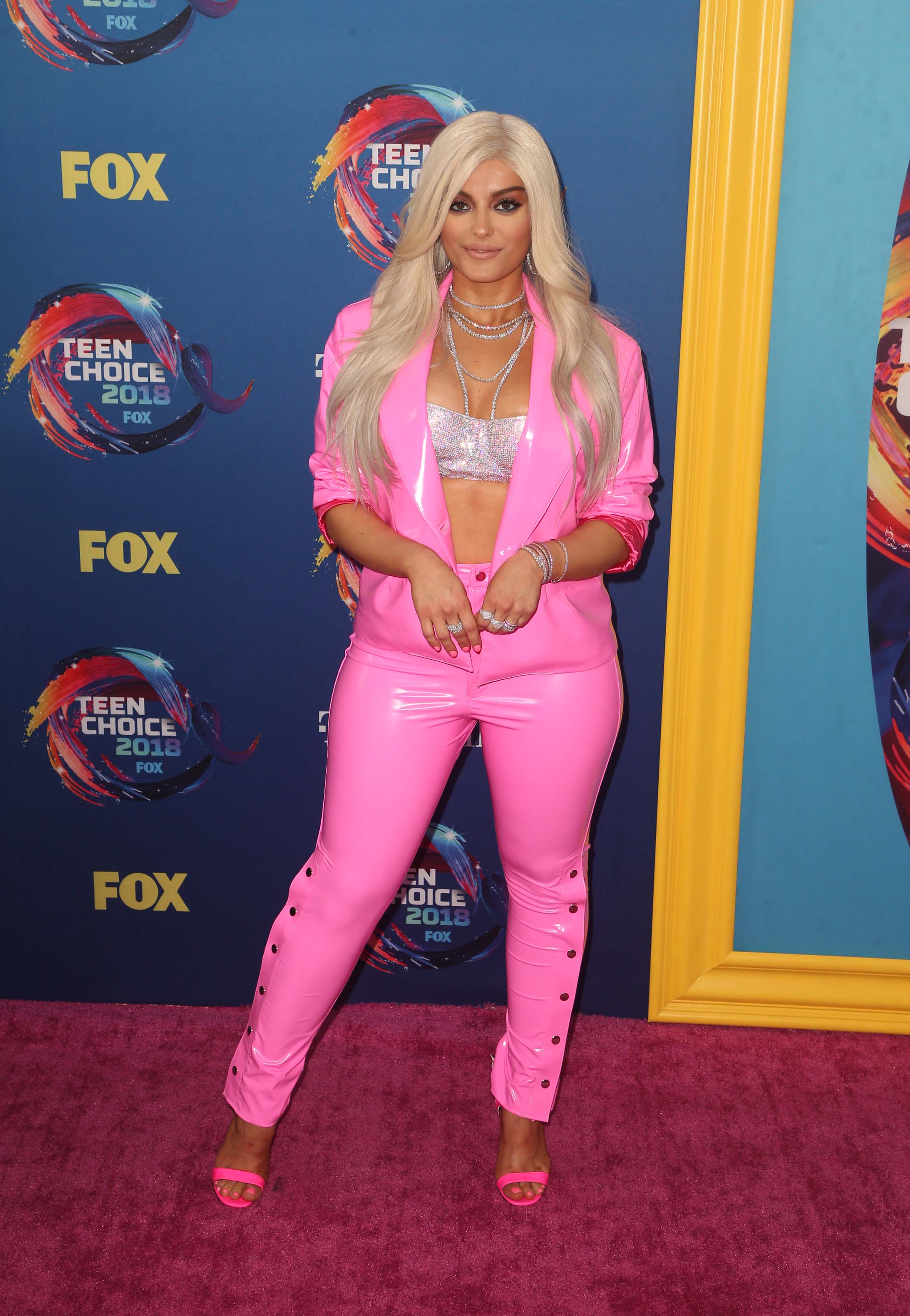 Bebe Rexha attends Teen Choice Awards 2018