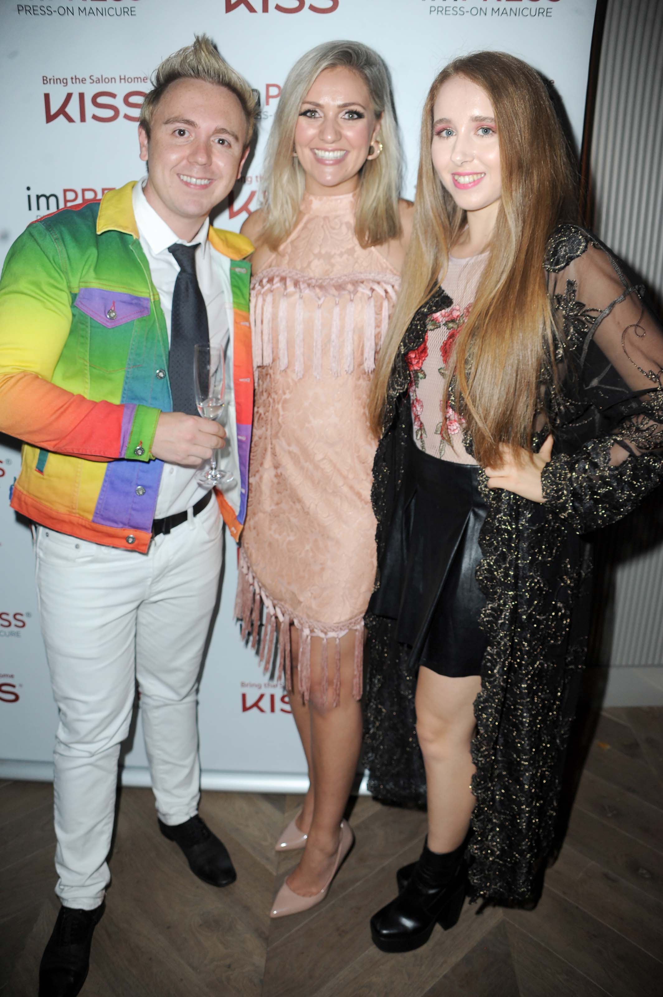 Skylar Mckeith attends KISS Nails and Lashes x Billie Faiers launch party
