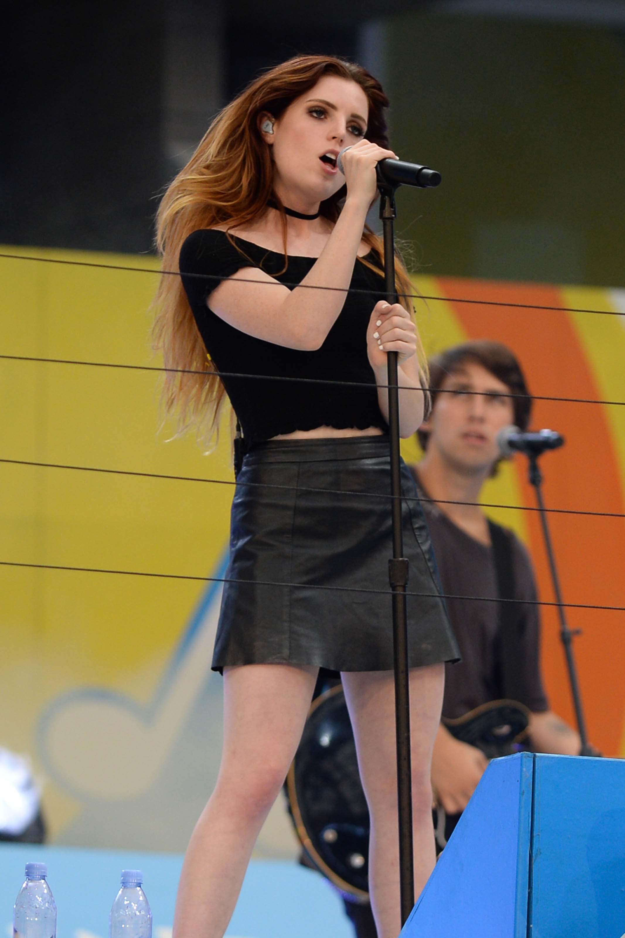 Sydney Sierota attends Arthur Ashe Kids Day US Open tennis tournament