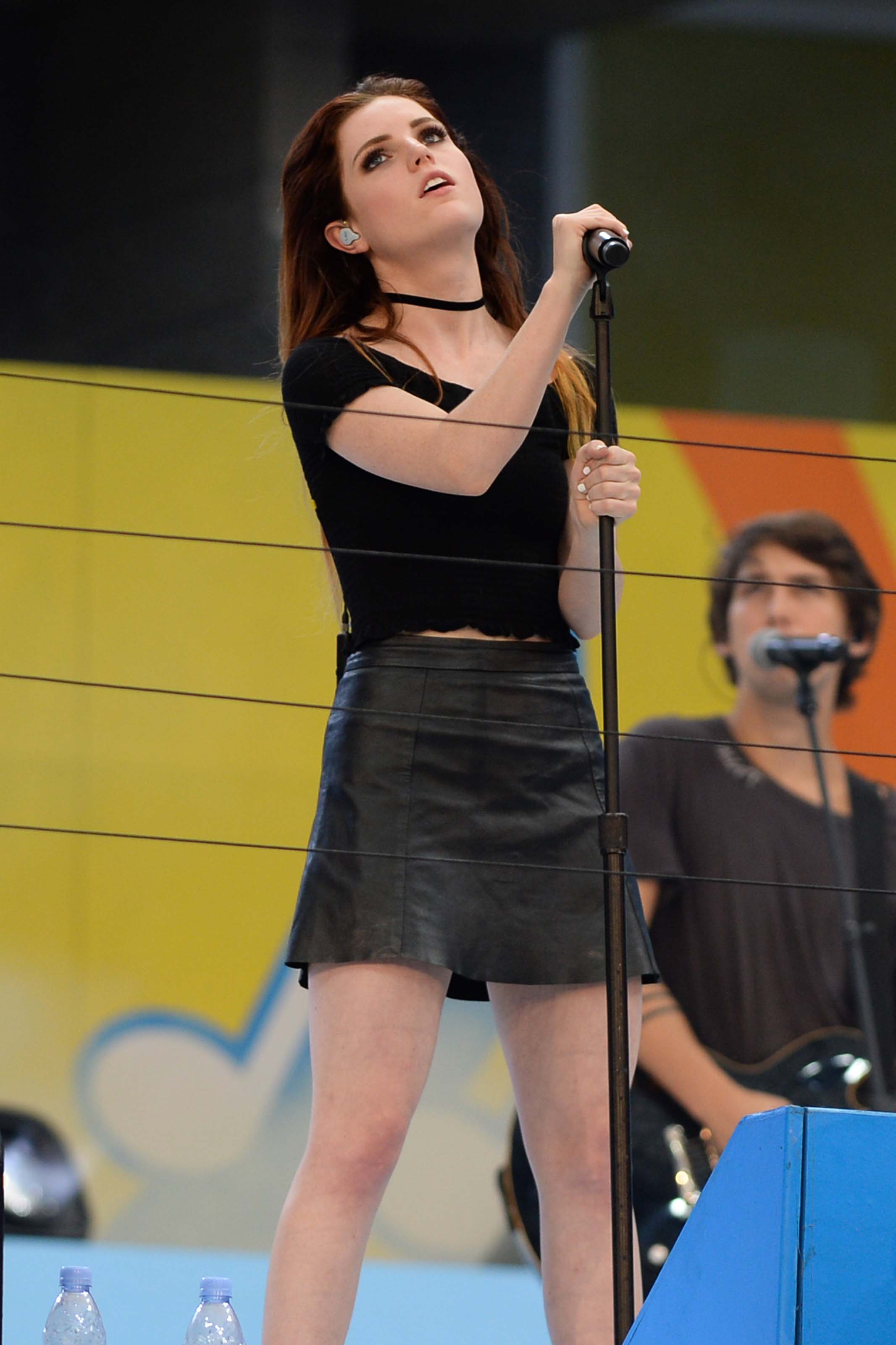 Sydney Sierota attends Arthur Ashe Kids Day US Open tennis tournament