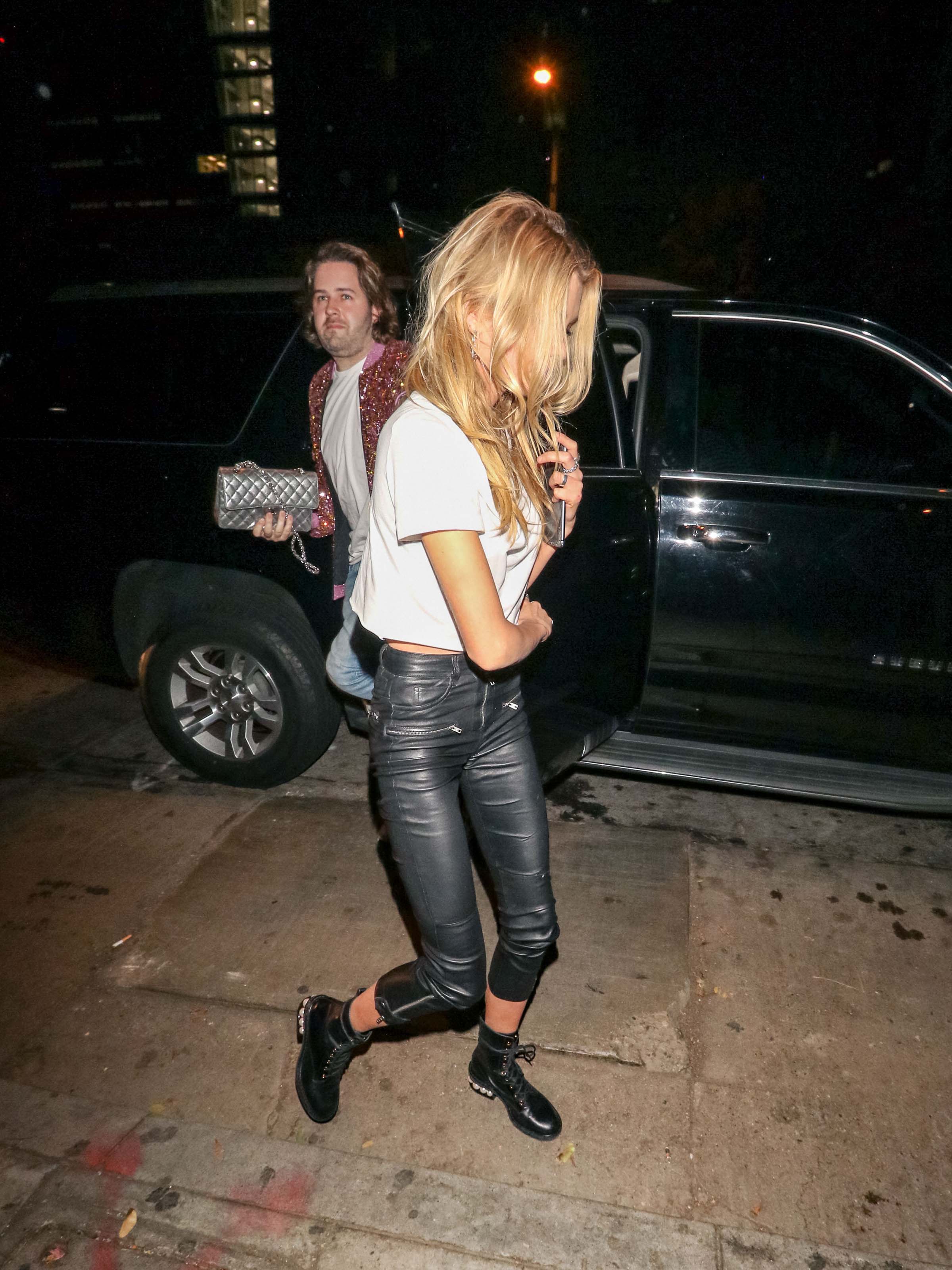 Stella Maxwell at the Jesse Jo Stark’ show at Peppermint