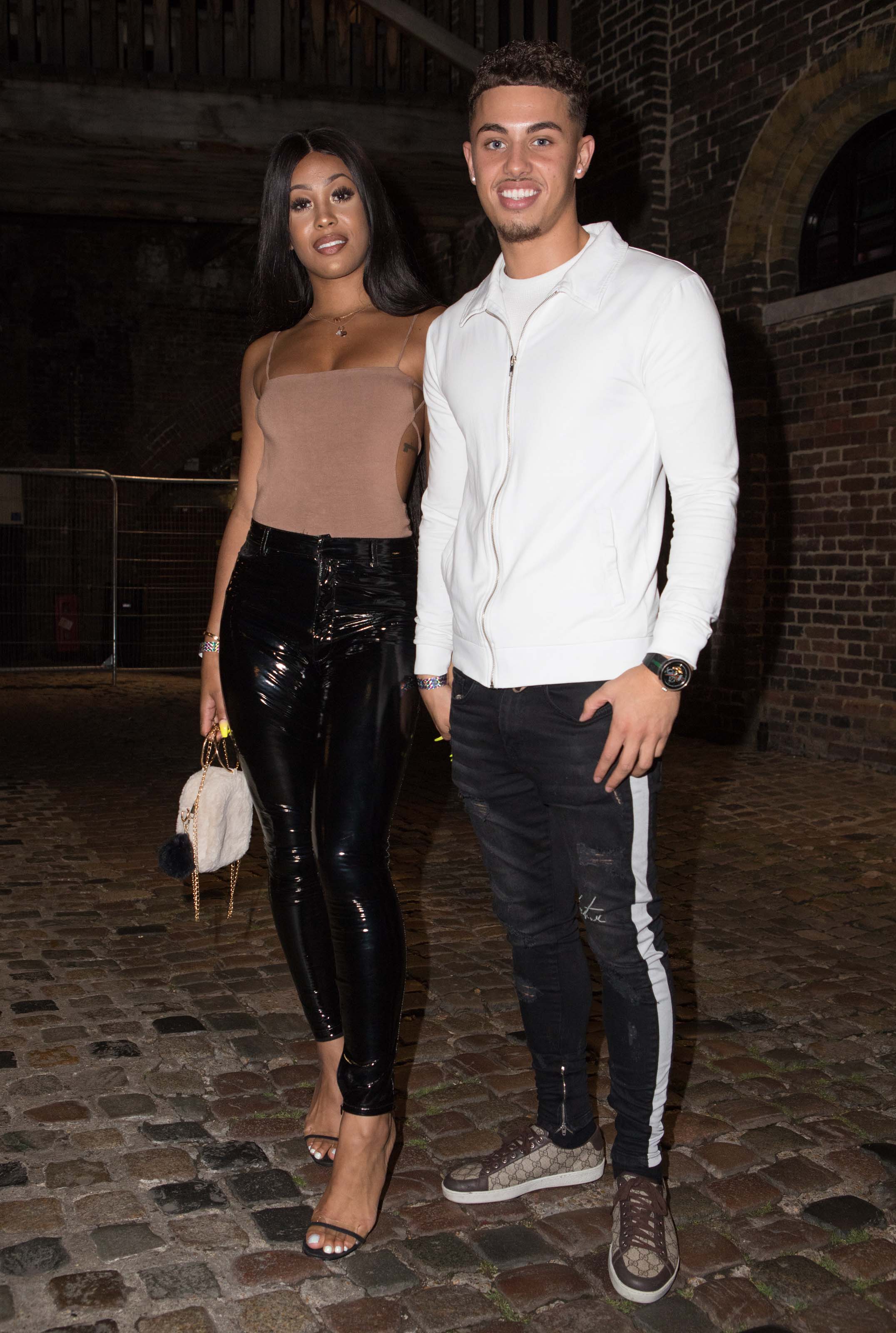 Metisse Campbell attends Union J Single Launch Party