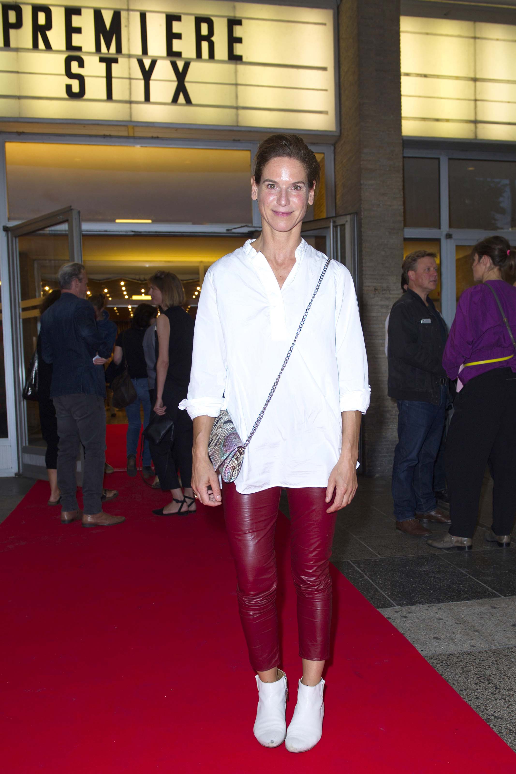 Bibiana Beglau attends Premiere des Films Styx