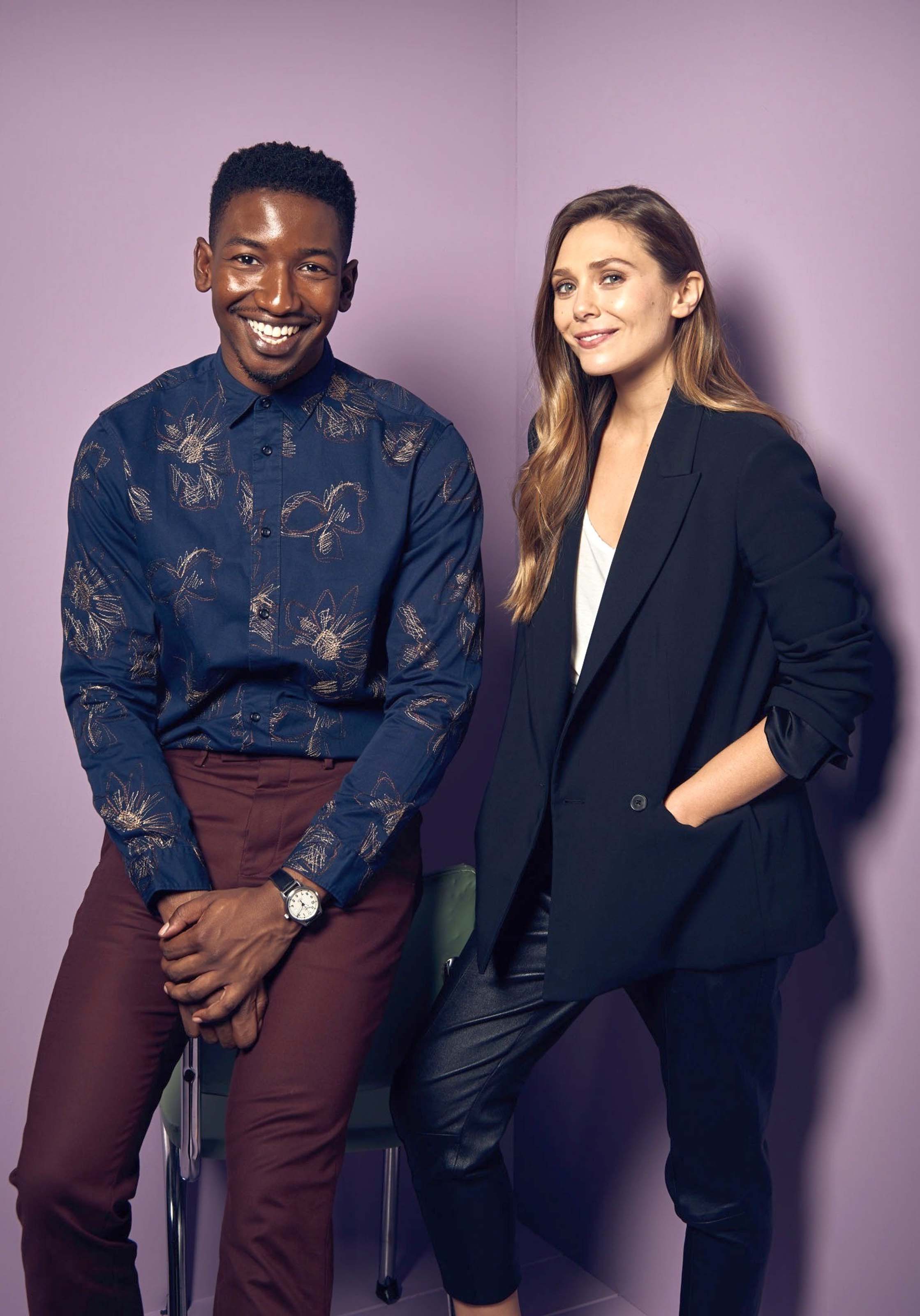 Elizabeth Olsen attends Gareth Cattermole For Getty Images x E! portraits