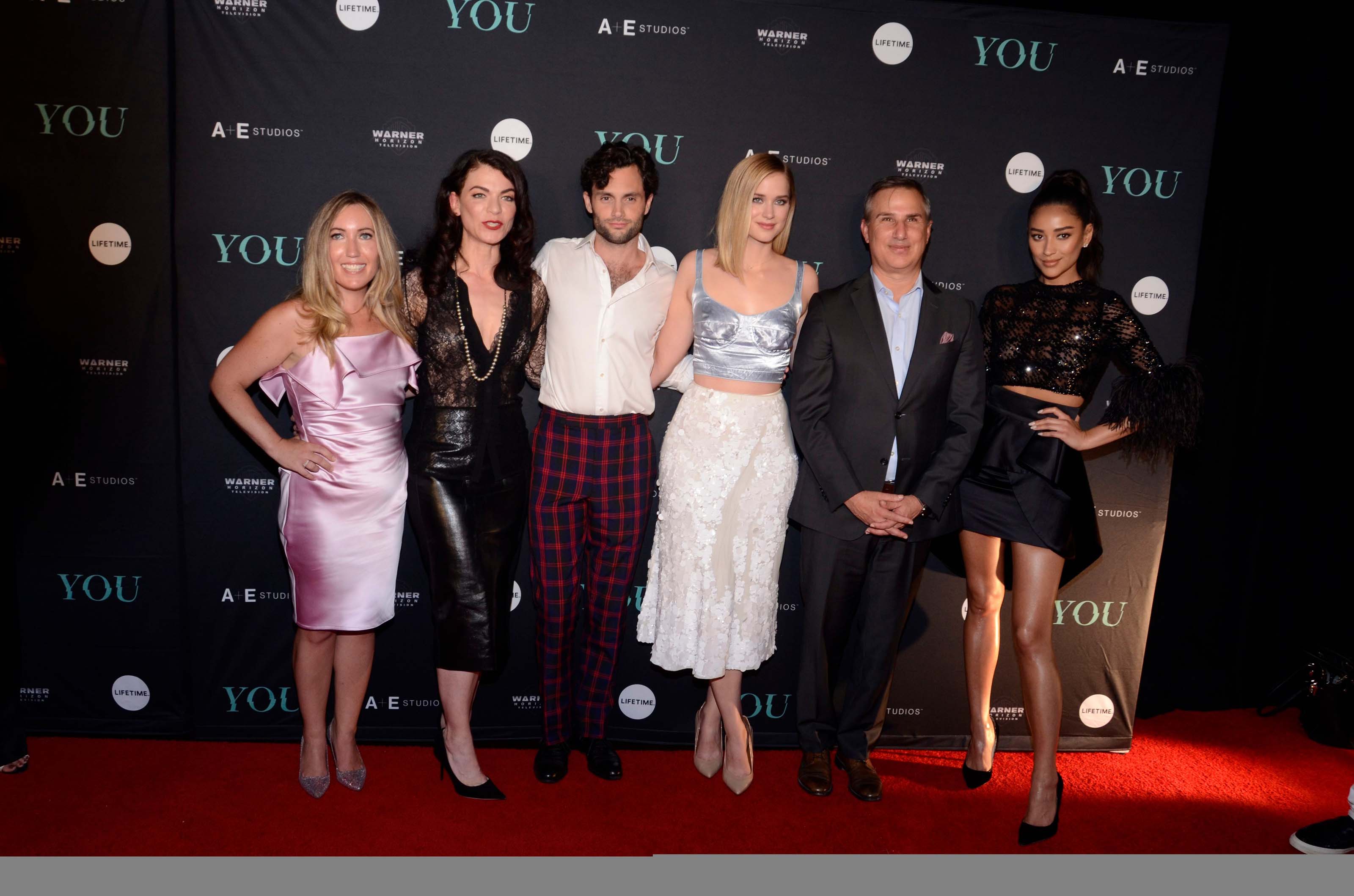 Sera Gamble attends You Series Premiere Celebration