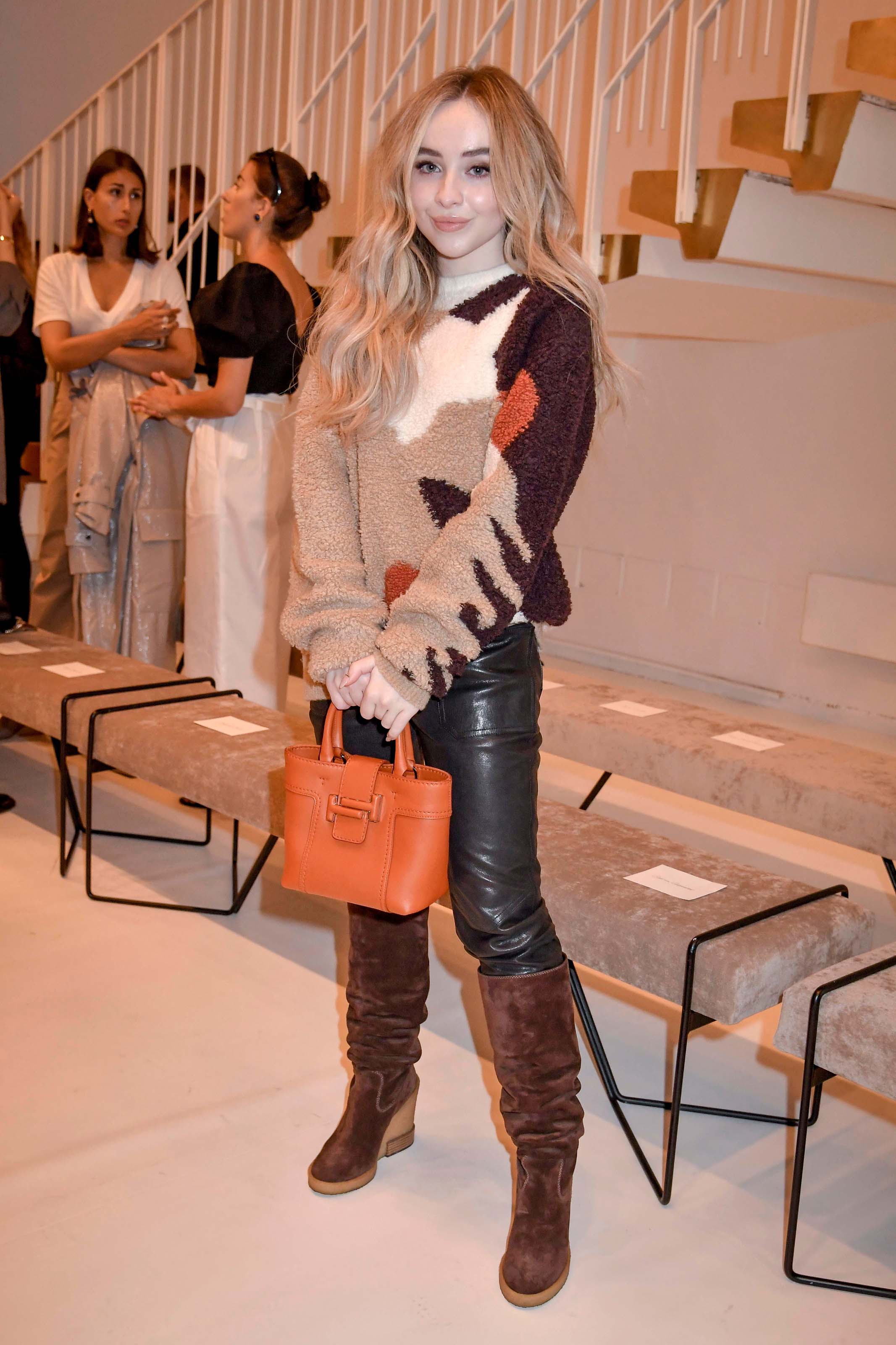 Sabrina Carpenter attends Tod’s SS 2019 fashion show