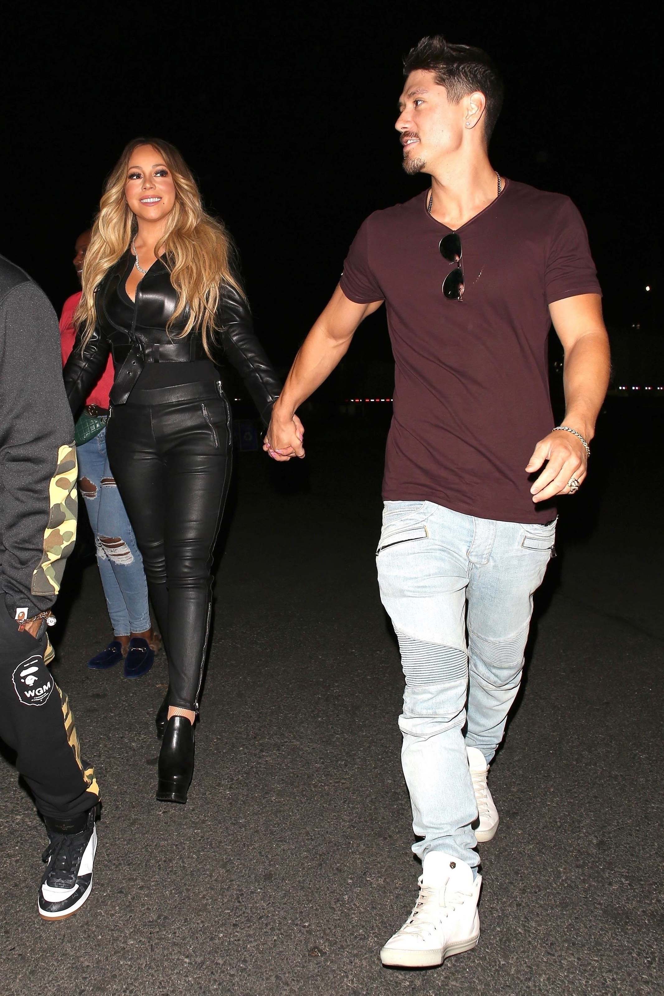 Mariah Carey spotted attending Jay-Z and Beyonce’s On the Run II Tour