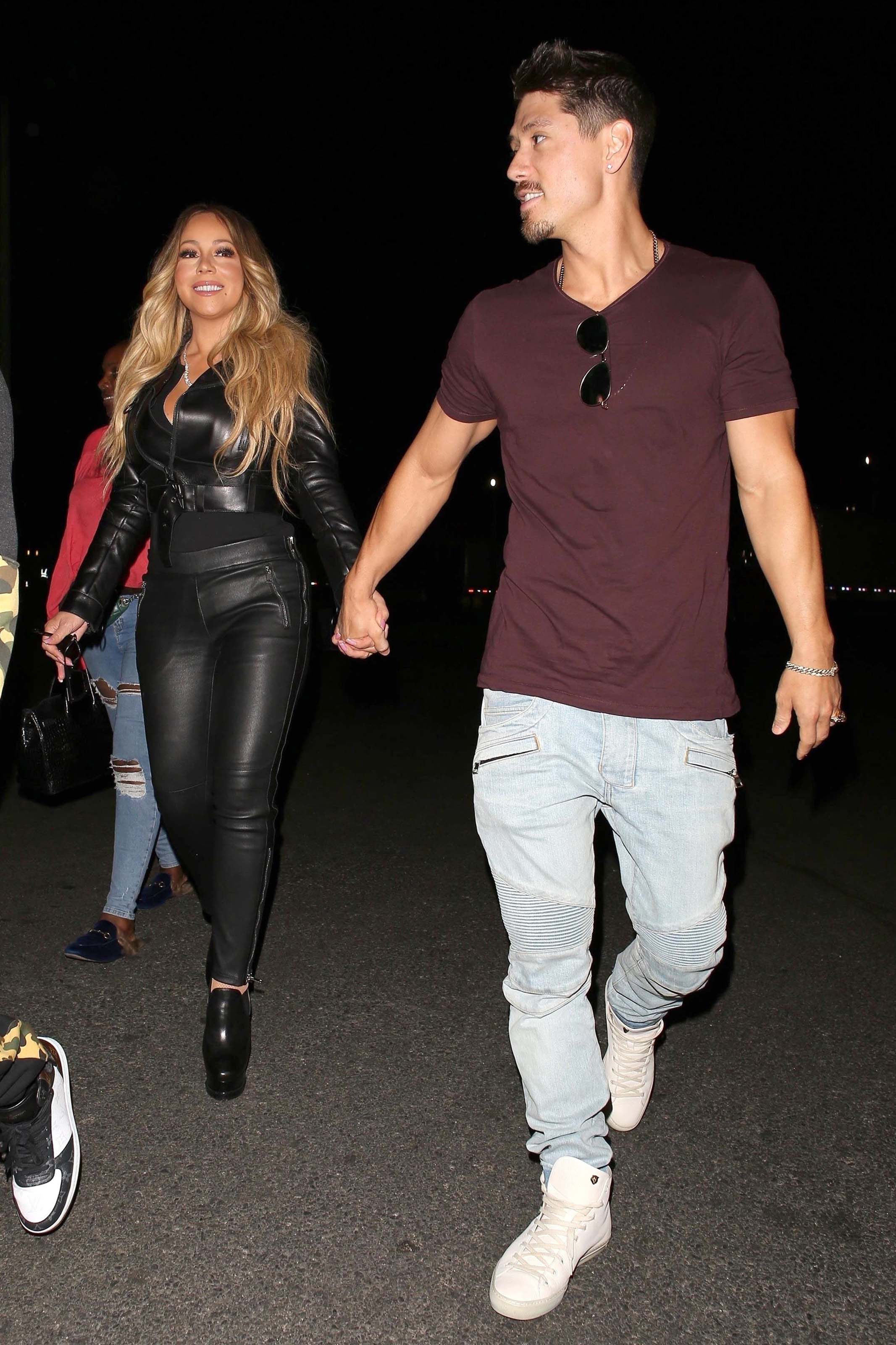 Mariah Carey spotted attending Jay-Z and Beyonce’s On the Run II Tour