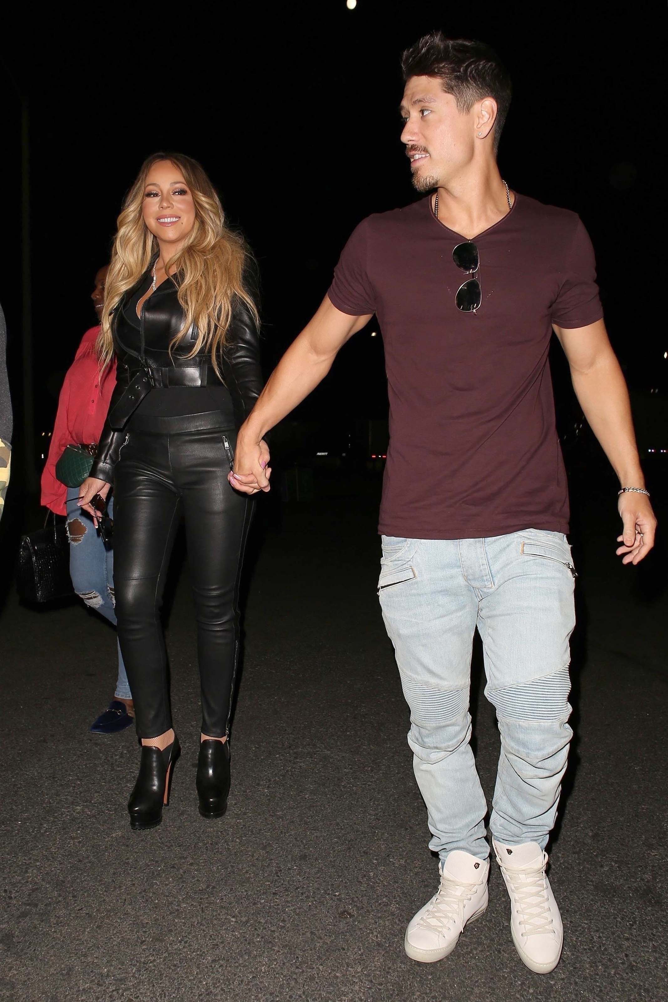 Mariah Carey spotted attending Jay-Z and Beyonce’s On the Run II Tour