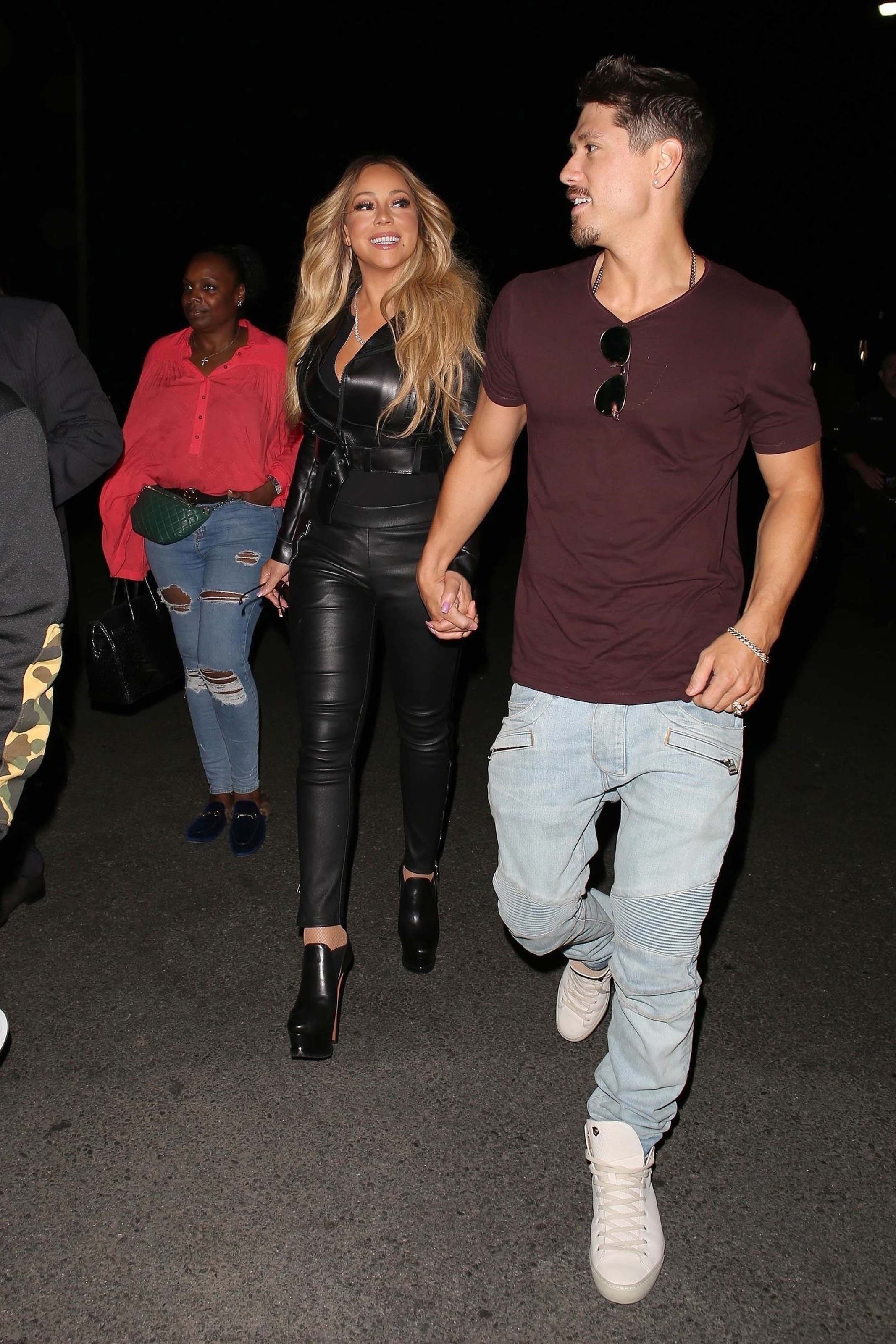 Mariah Carey spotted attending Jay-Z and Beyonce’s On the Run II Tour