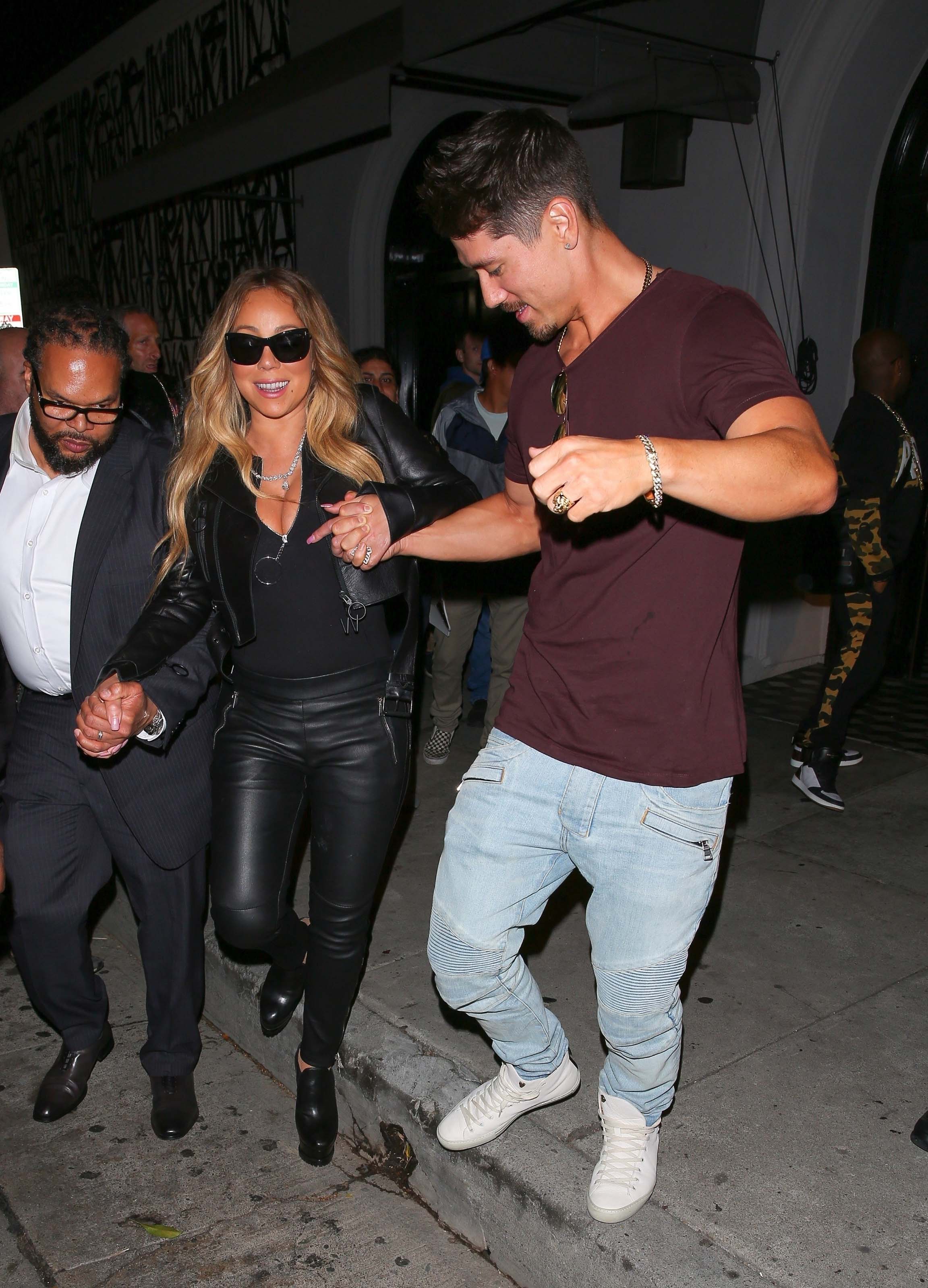 Mariah Carey spotted attending Jay-Z and Beyonce’s On the Run II Tour