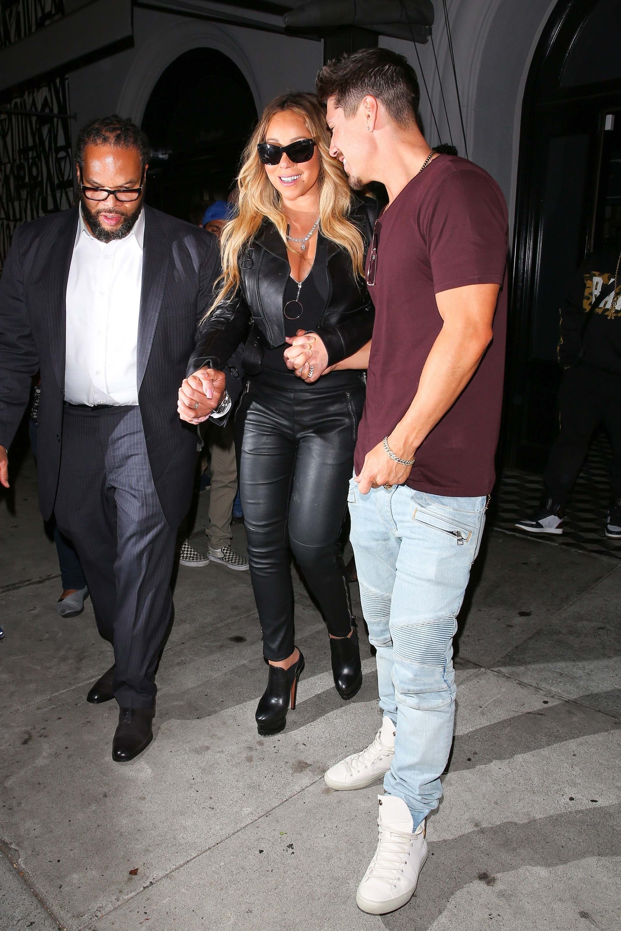 Mariah Carey spotted attending Jay-Z and Beyonce’s On the Run II Tour