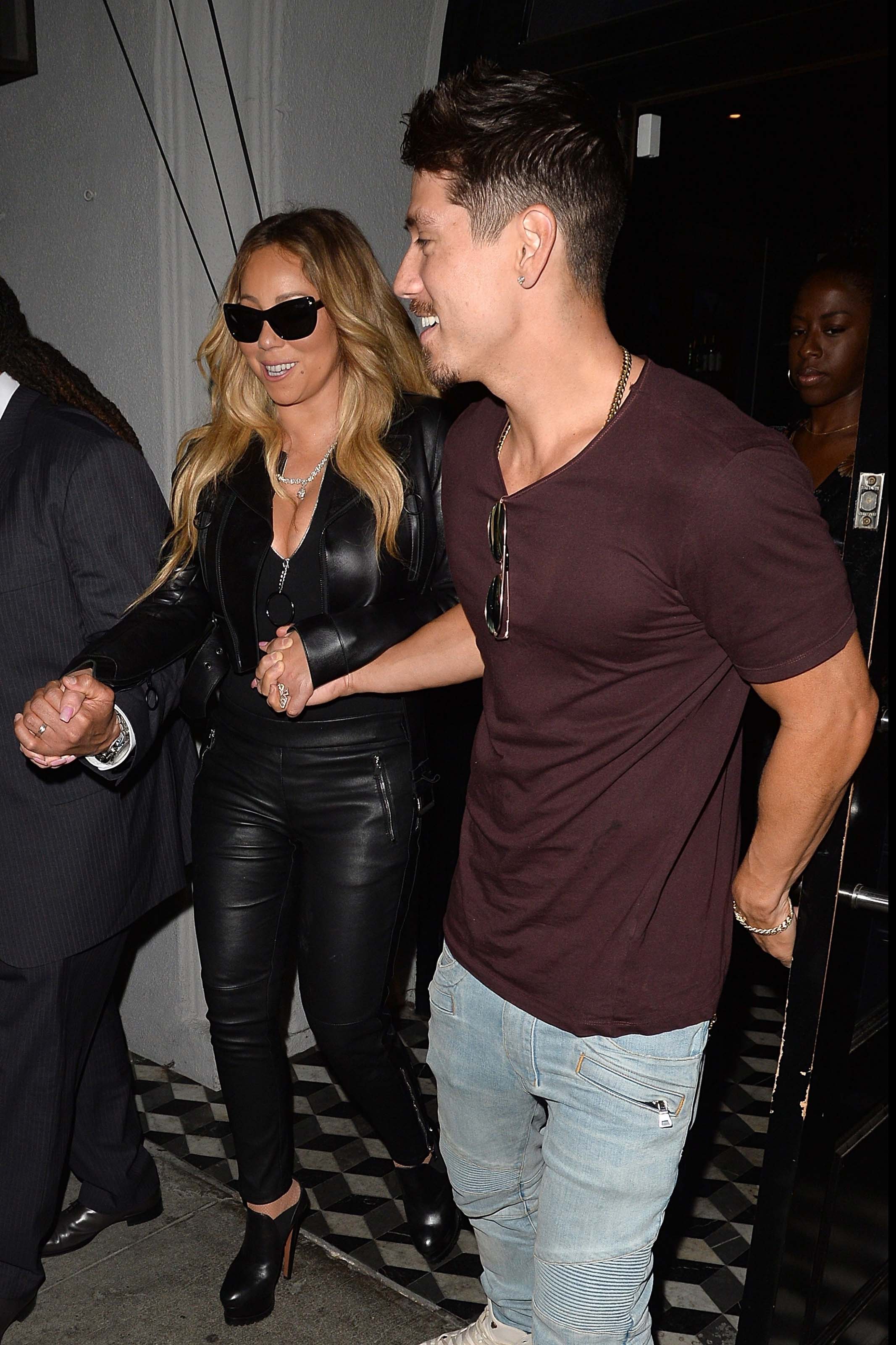 Mariah Carey spotted attending Jay-Z and Beyonce’s On the Run II Tour