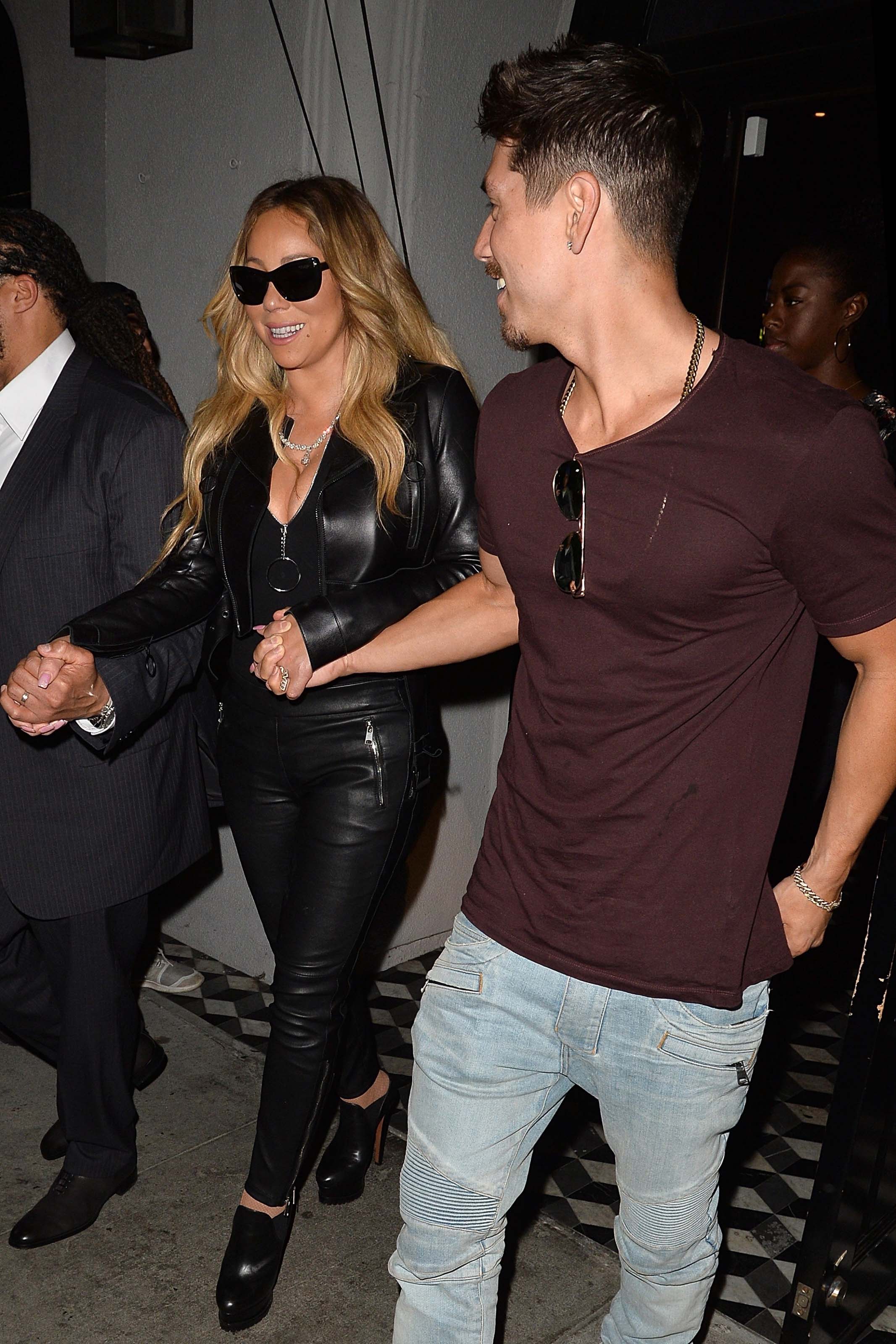 Mariah Carey spotted attending Jay-Z and Beyonce’s On the Run II Tour