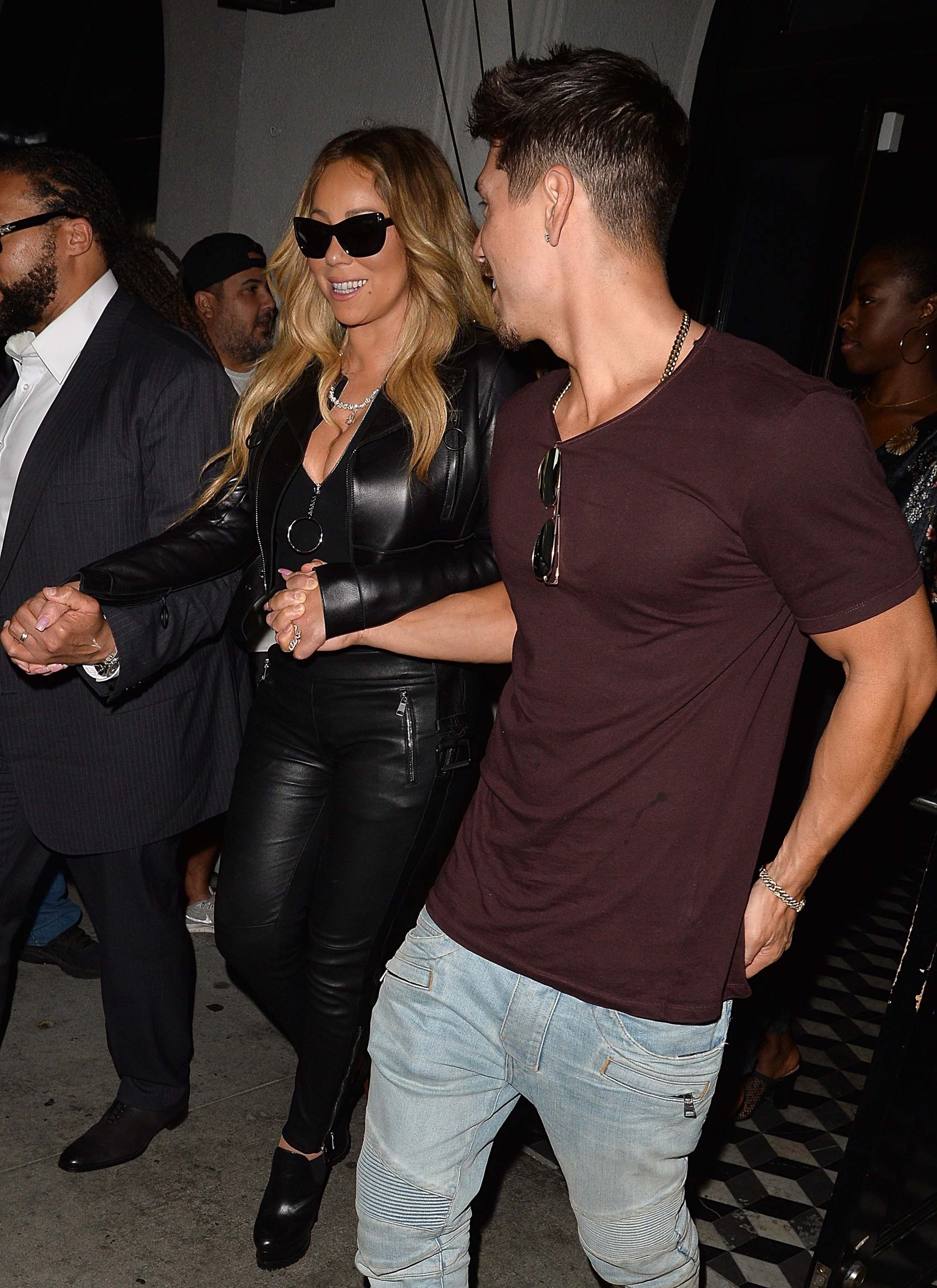 Mariah Carey spotted attending Jay-Z and Beyonce’s On the Run II Tour