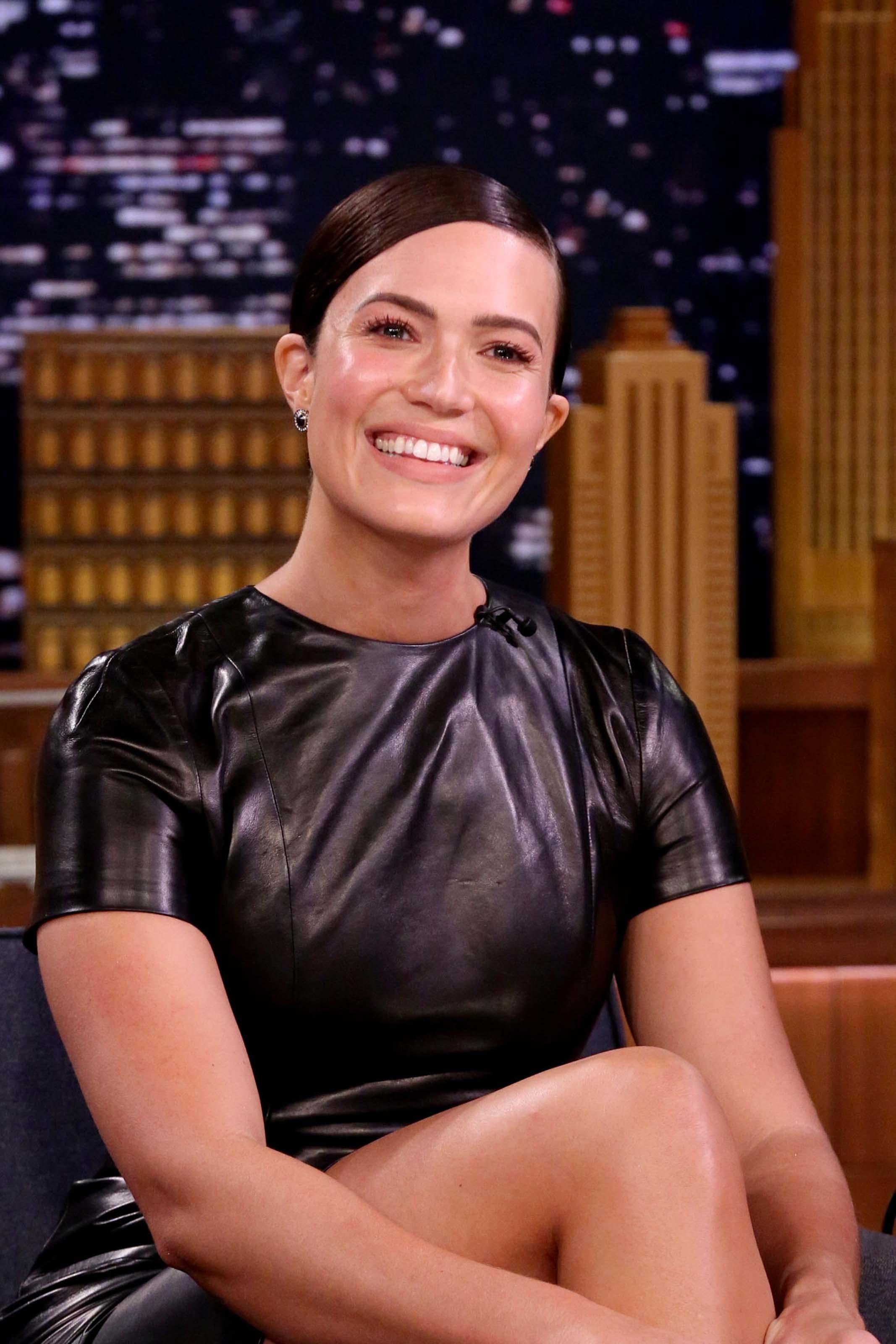 Mandy Moore visits The Tonight Show