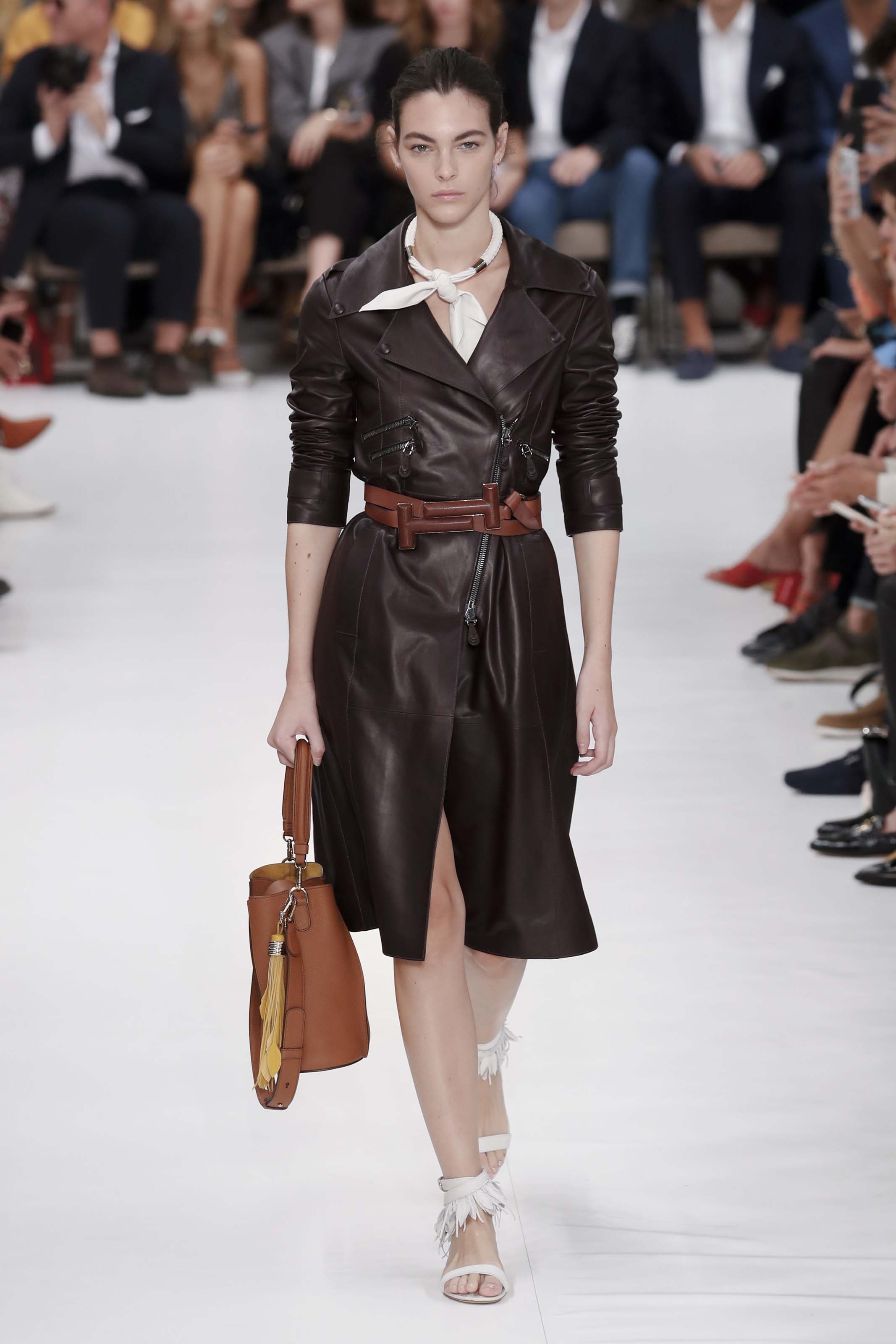 Vittoria Ceretti attends Tod’s show