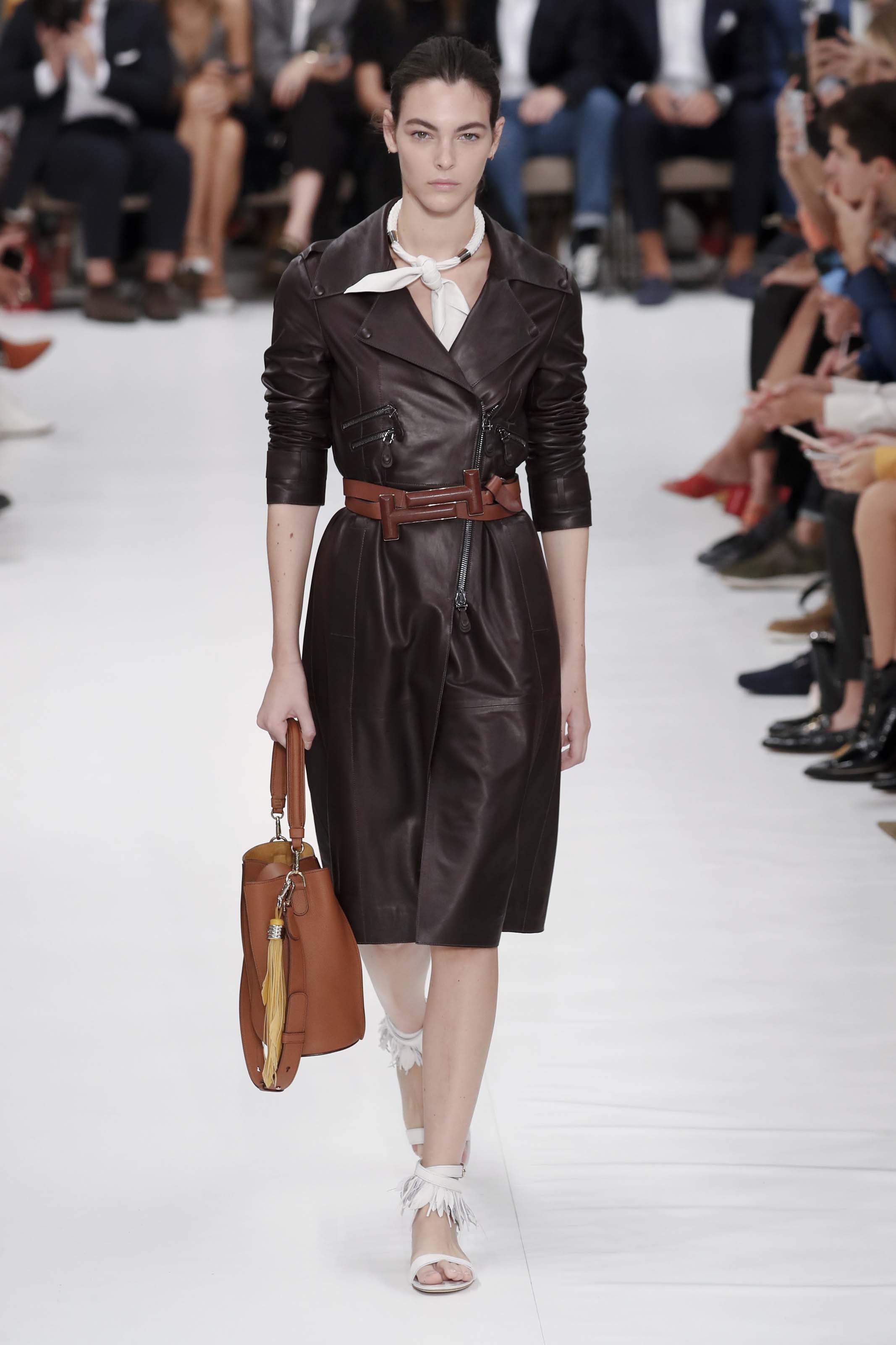 Vittoria Ceretti attends Tod’s show