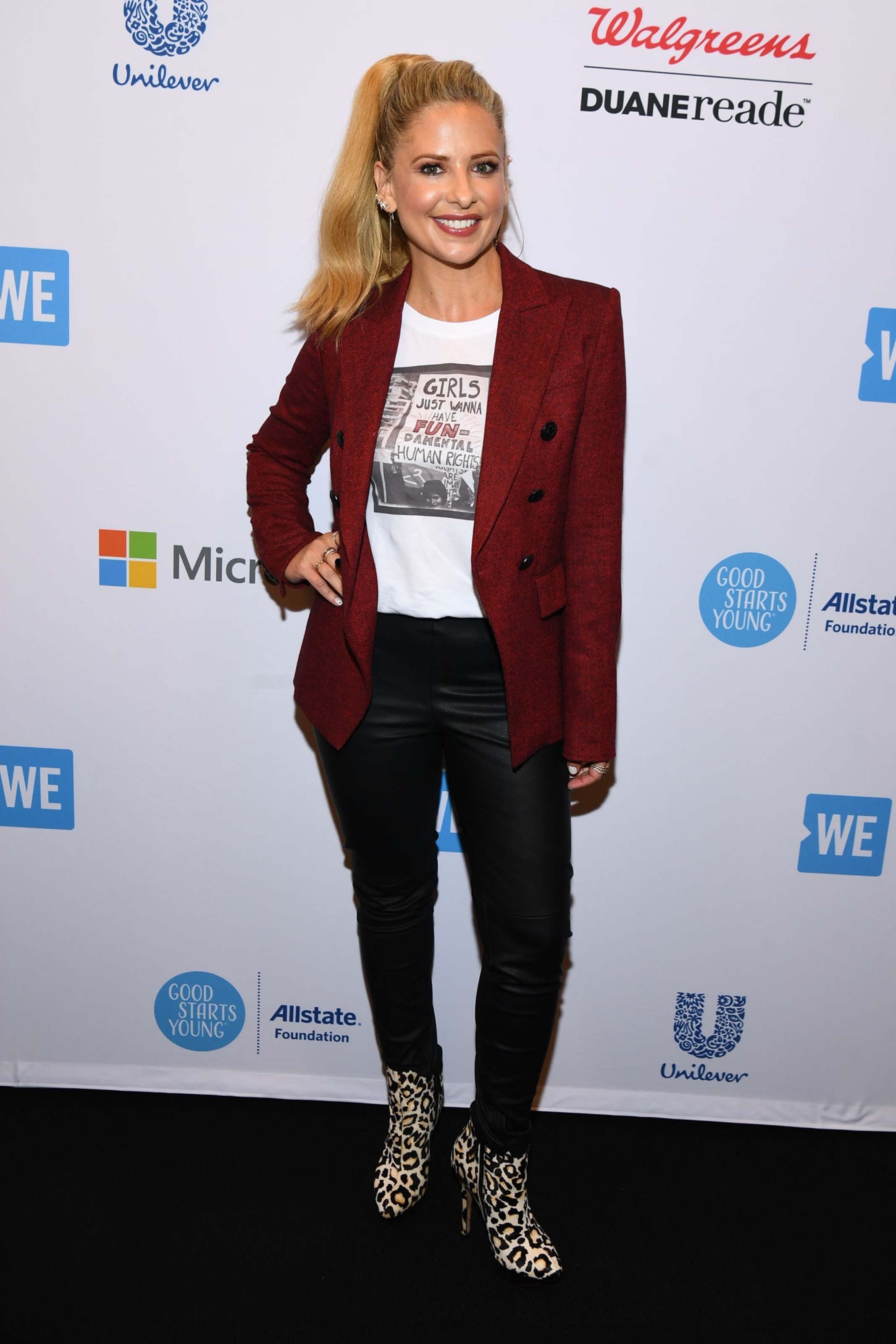 Sarah Michelle Gellar attends WE Day UN 2018