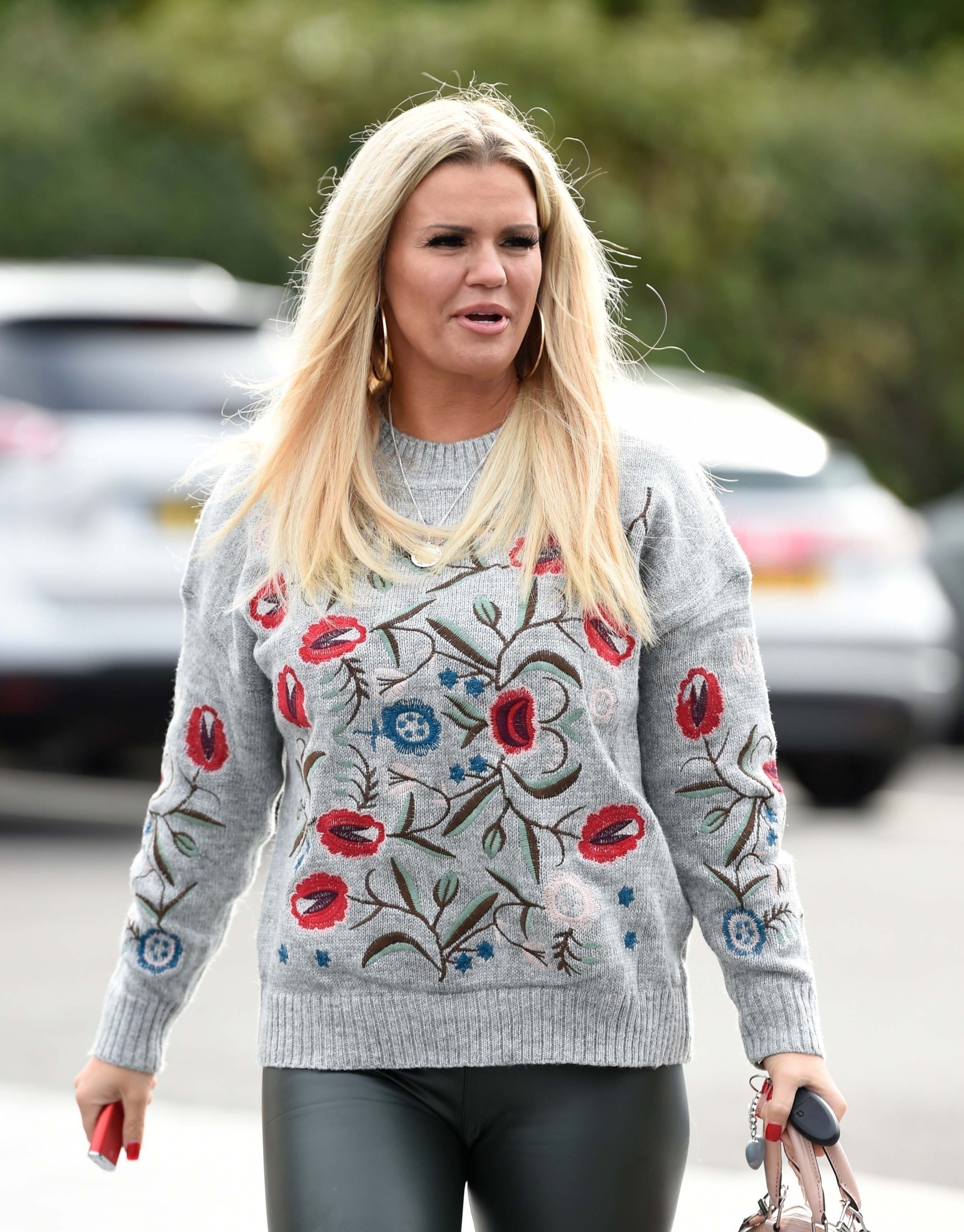 Kerry Katona attends Hanover Insolvency Shoot