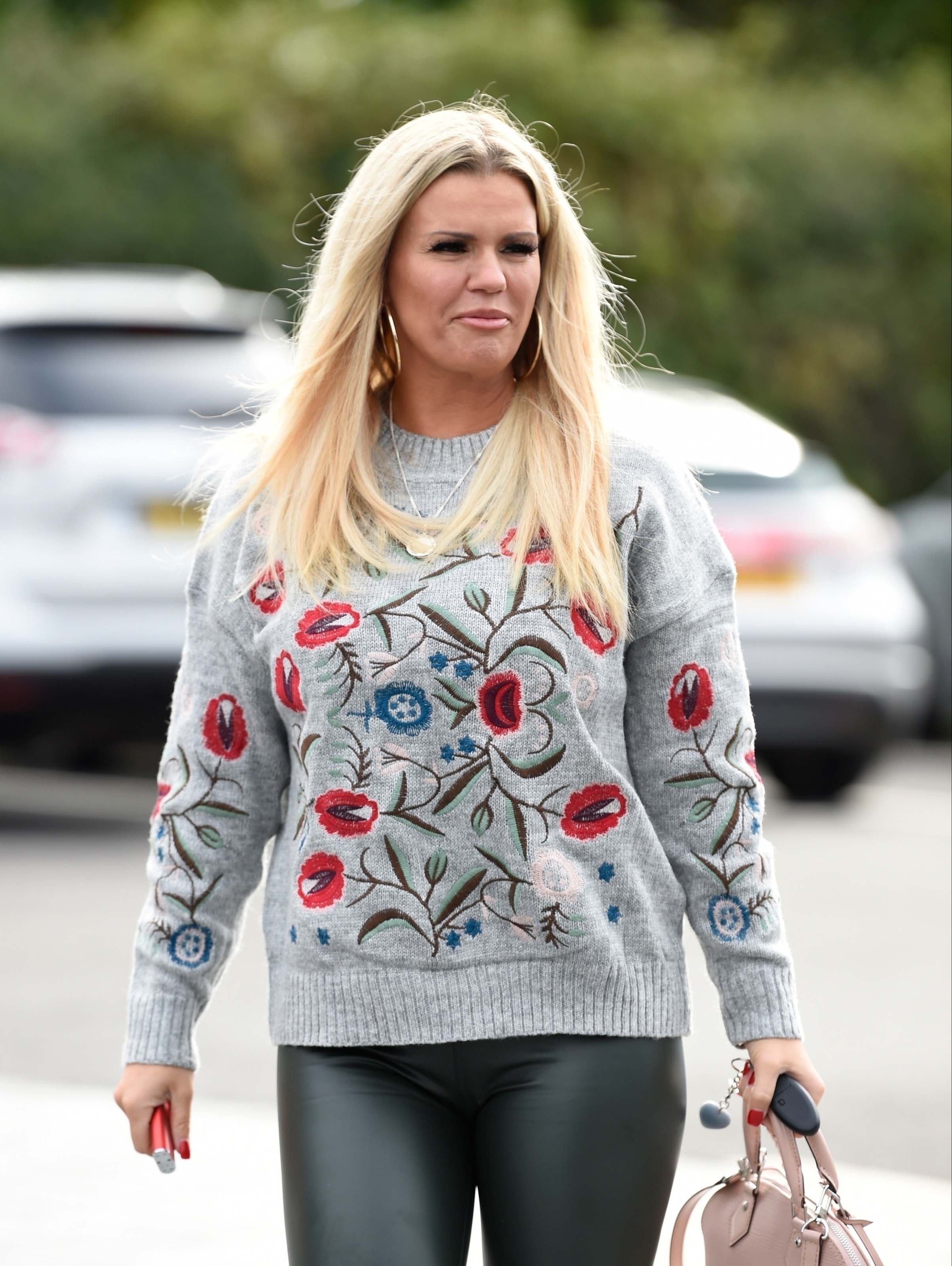 Kerry Katona attends Hanover Insolvency Shoot