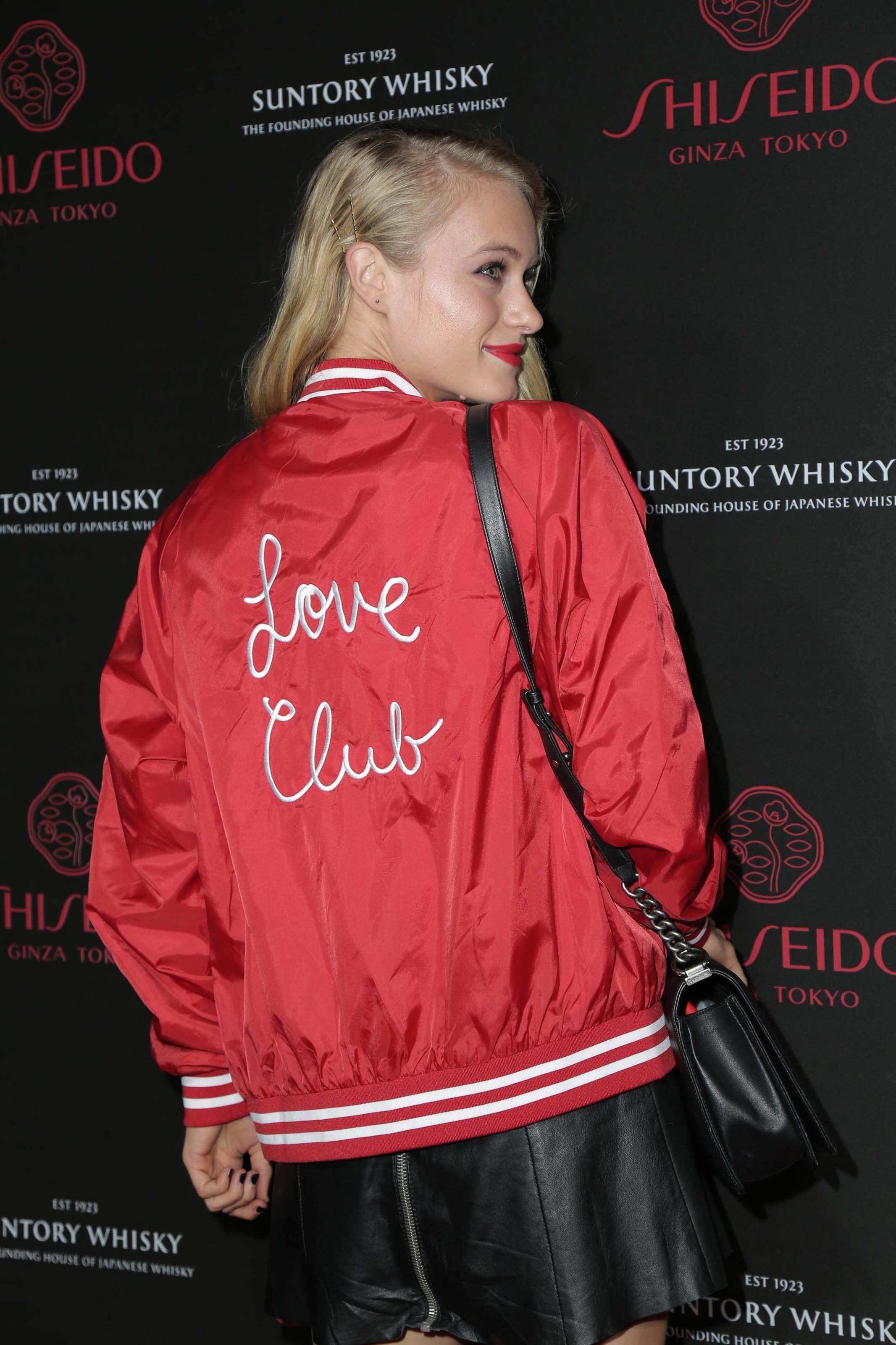 Leven Rambin attends Shiseido Makeup Collection Event