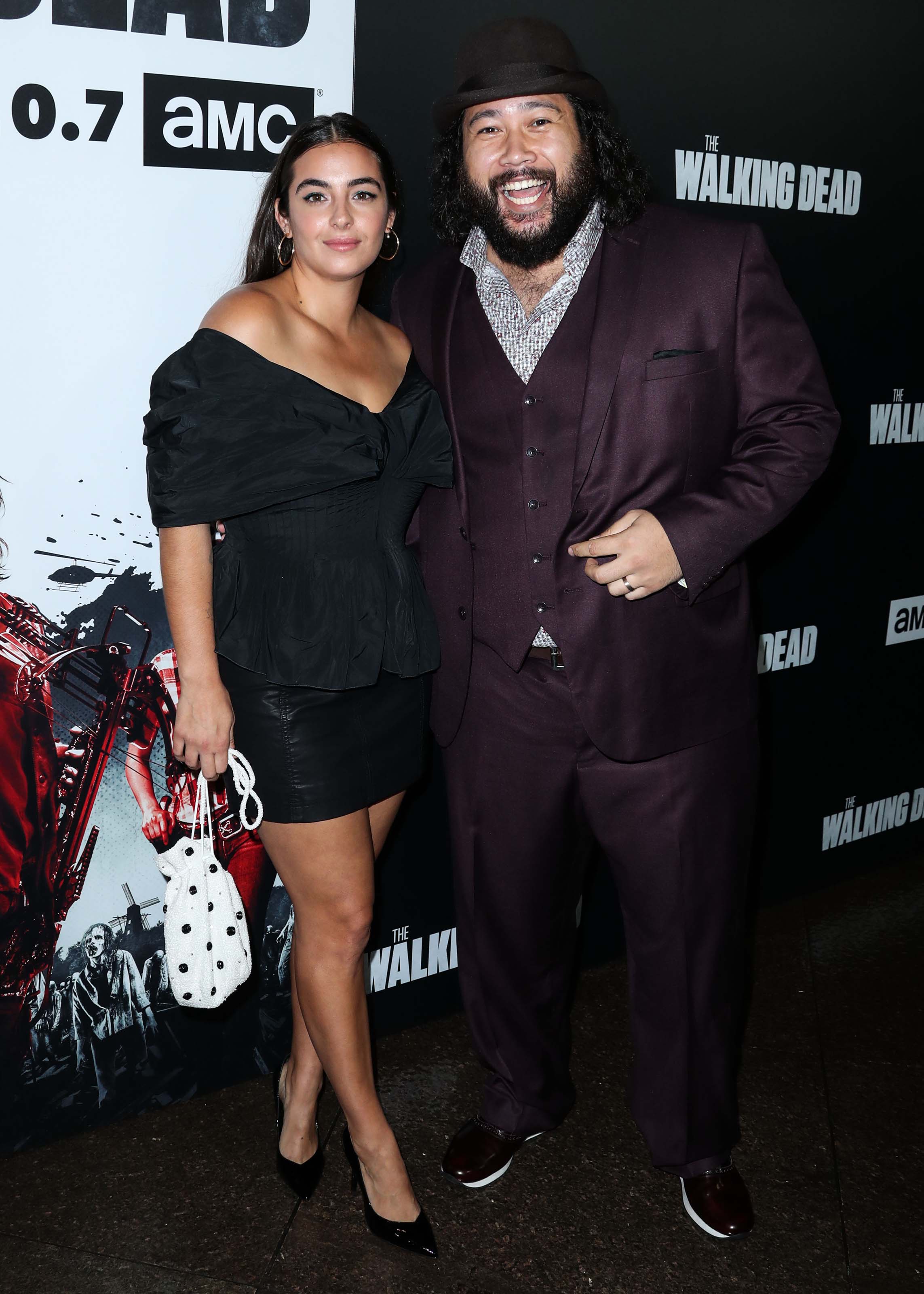 Alanna Masterson attends The Walking Dead Season 9