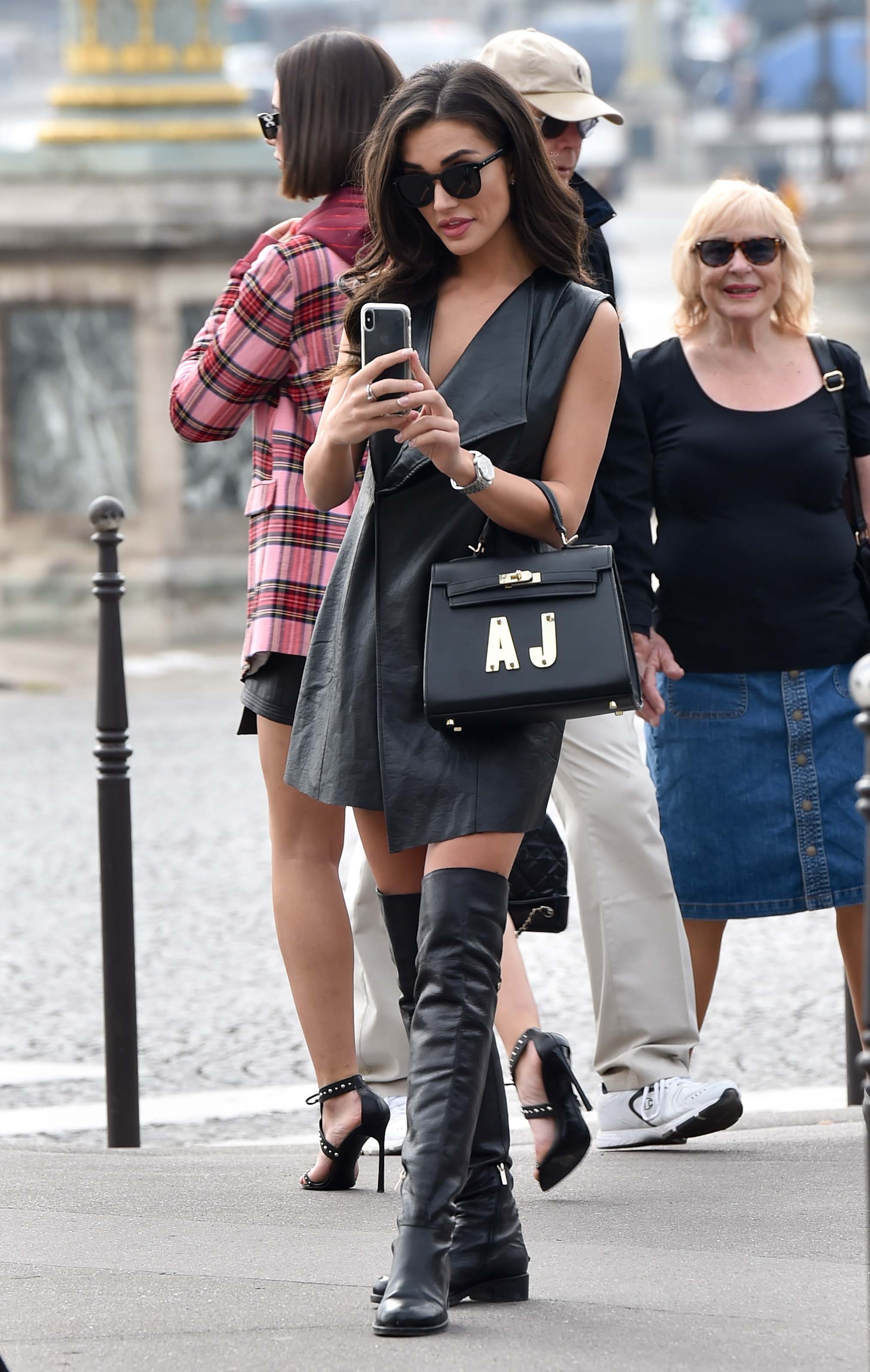 Amy Jackson seen sightseeing in Paris