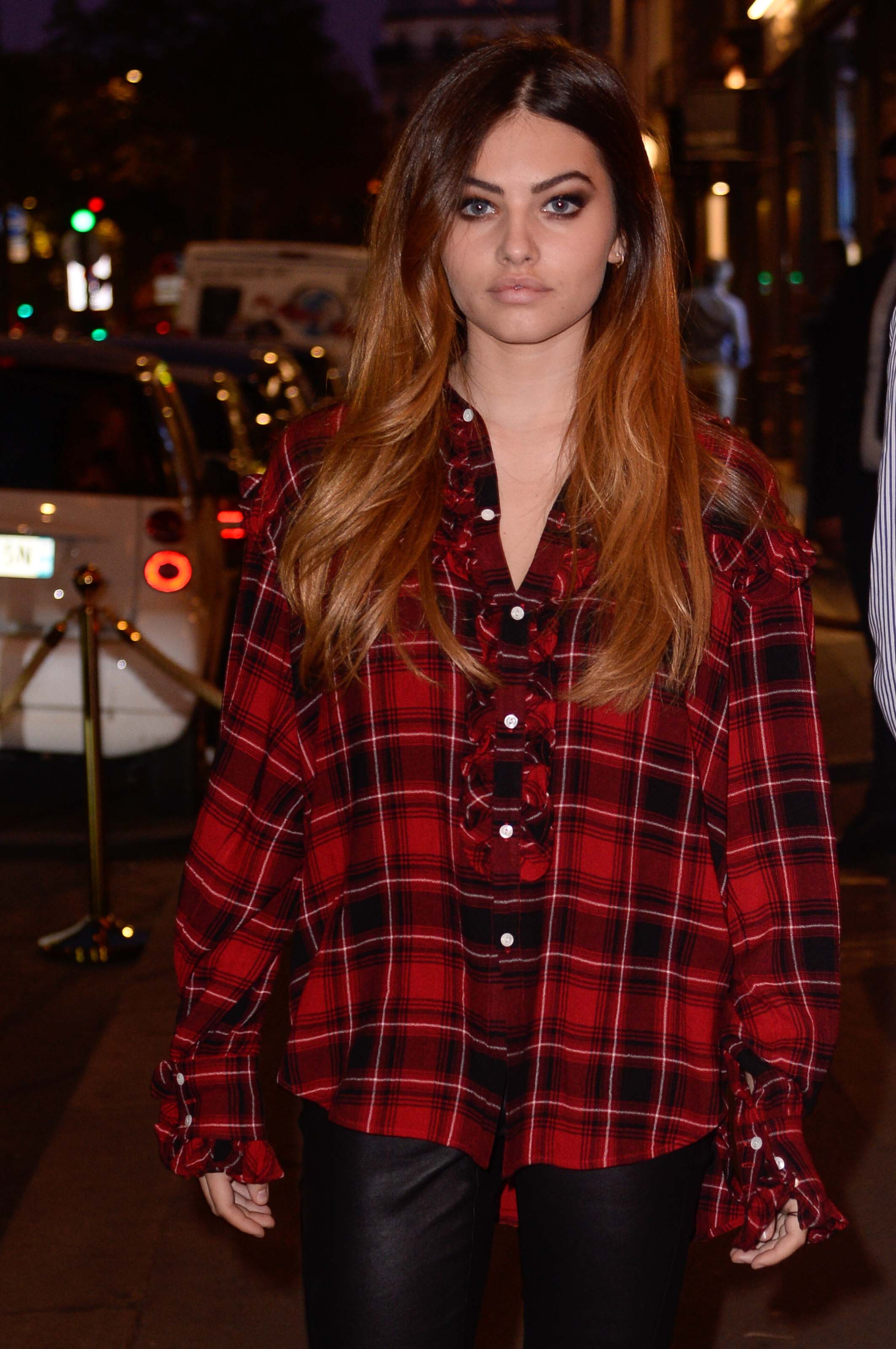 Thylane Blondeau attends the 50 Years of Ralph Lauren Cocktail Party